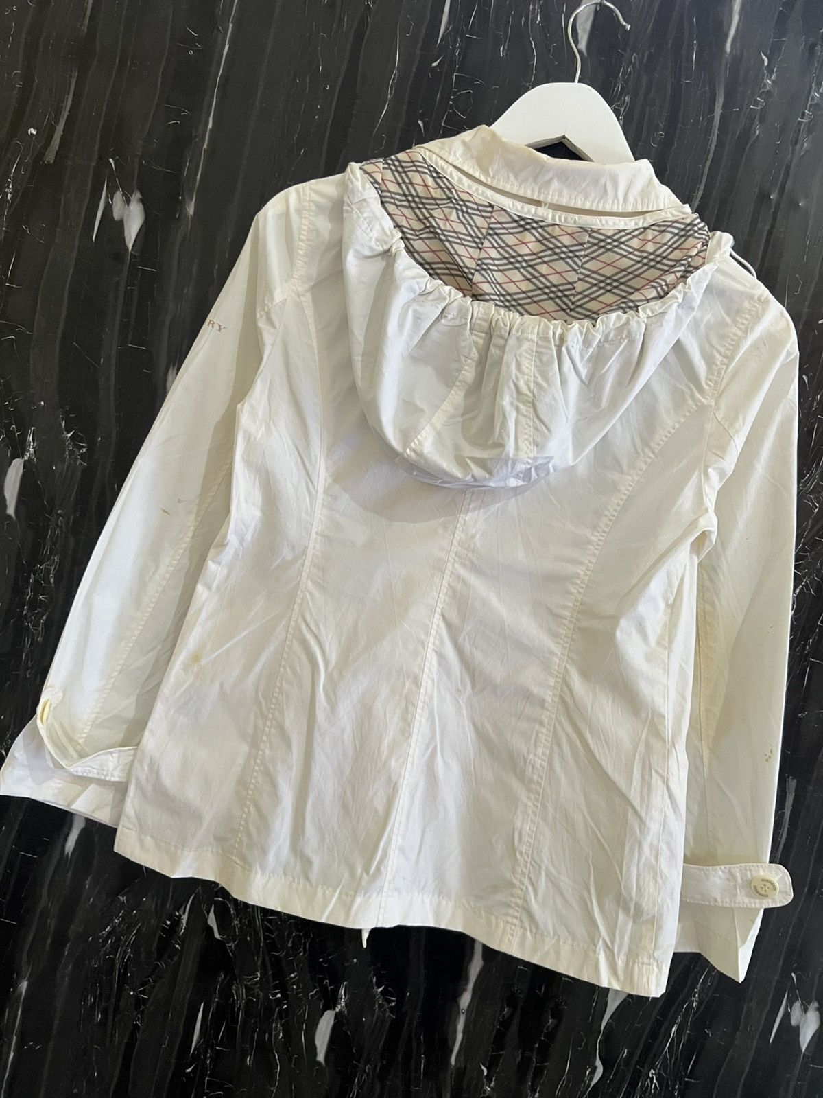 Burberry BURBERRY LONDON WHITE JACKET Size US S / EU 44-46 / 1 - 8 Thumbnail