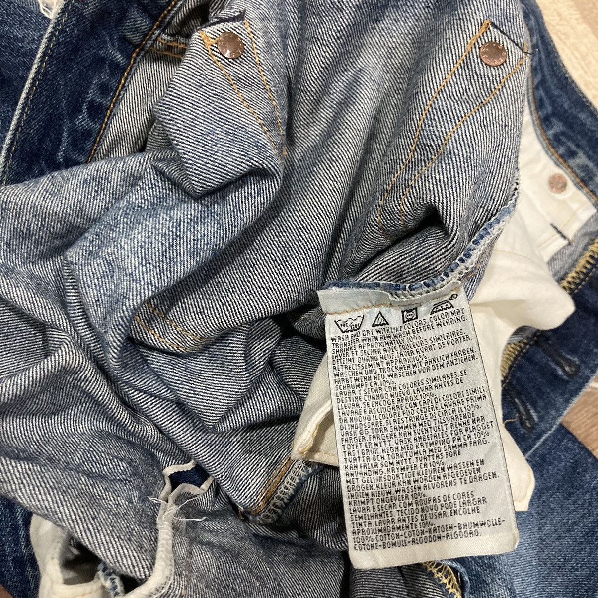 Levi's × Levi's Vintage Clothing × Vintage VINTAGE 90s LEVI’S BIG E 501XX SELVEDGE DISTRESSED JEANS Size US 30 / EU 46 - 23 Thumbnail