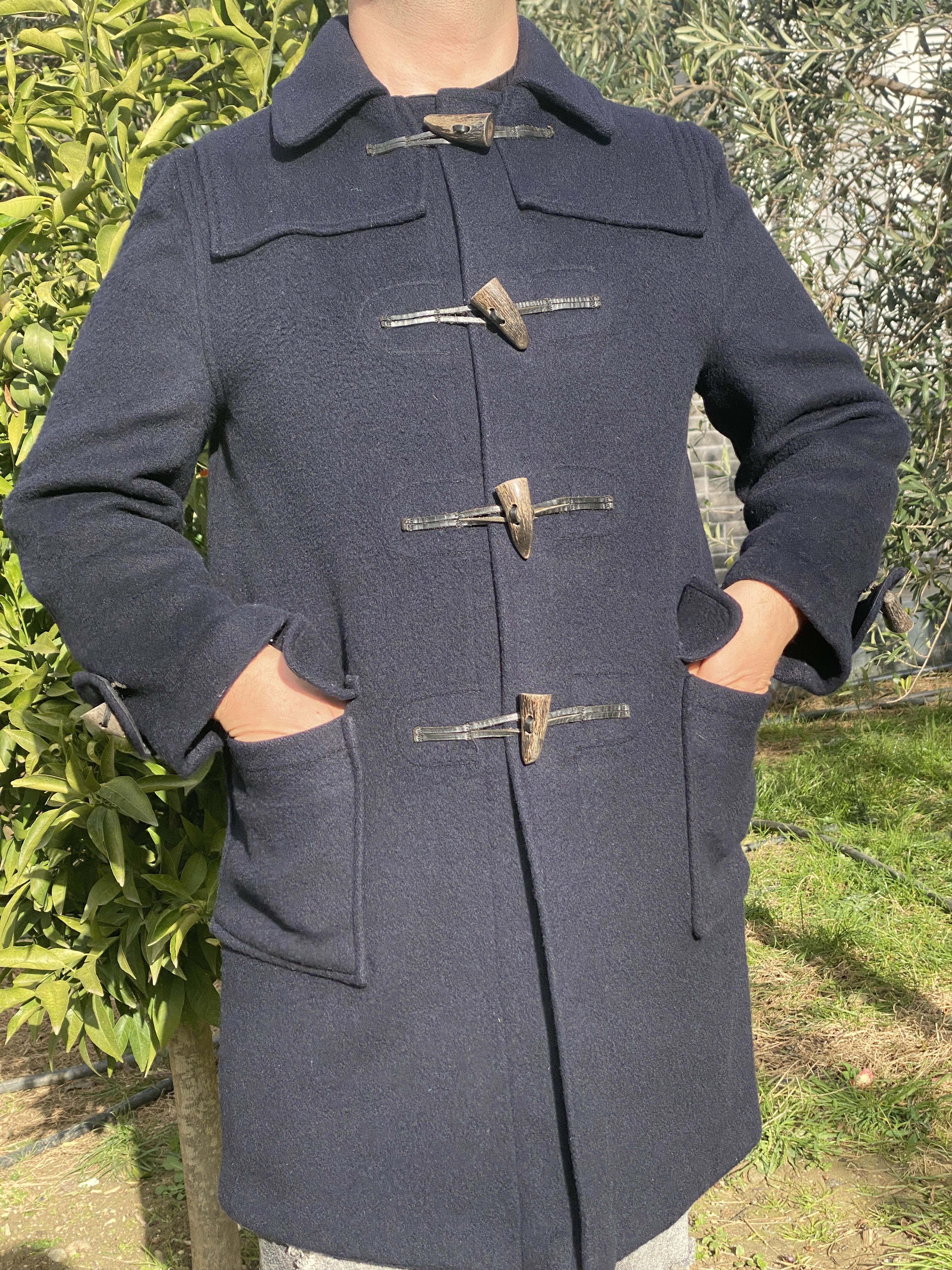 Gloverall Gloverall Duffle Coat Buckle Size GB 38 Eur 42 44 14 Trench Size US M / EU 48-50 / 2 - 8 Thumbnail