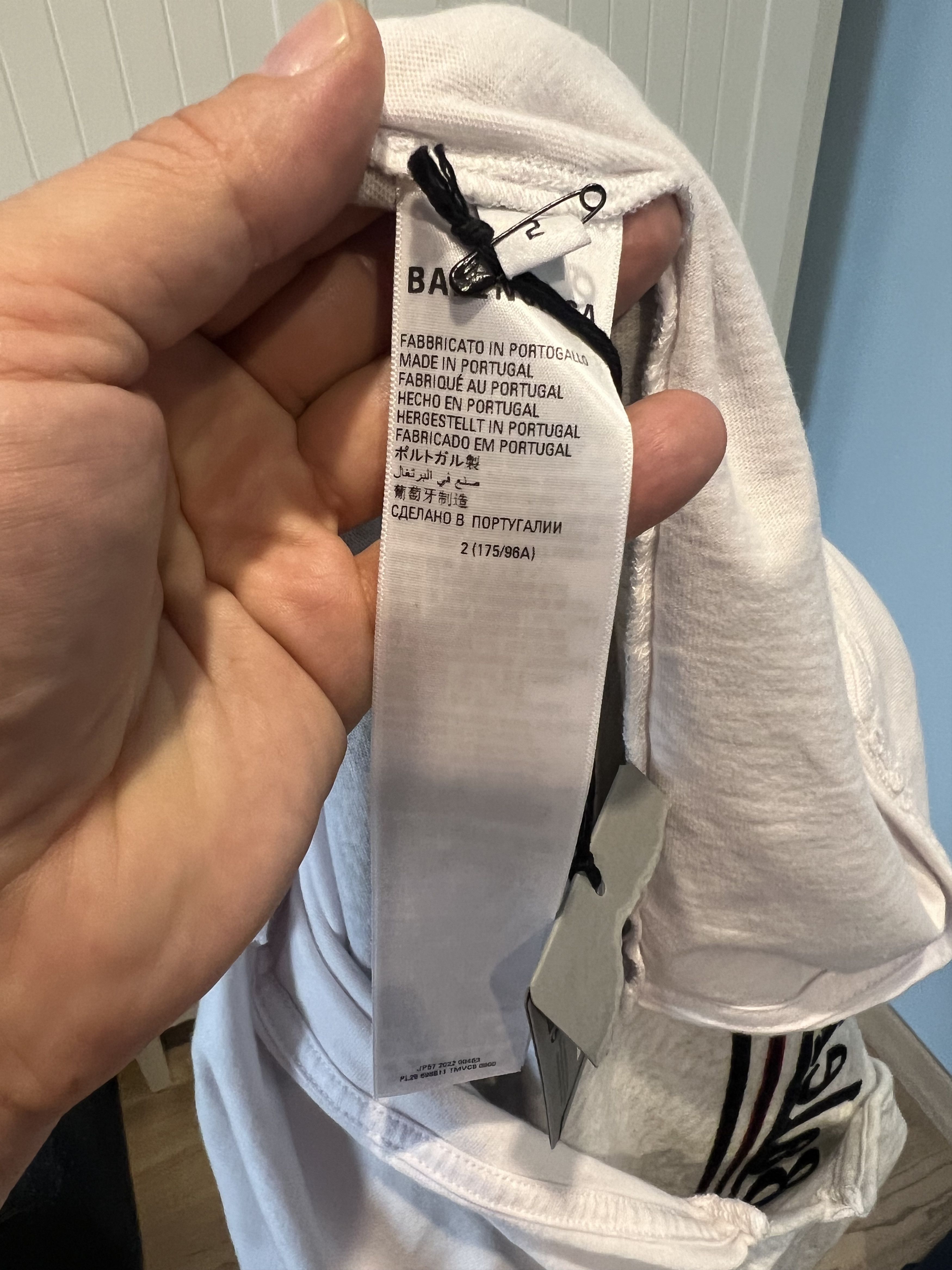 Balenciaga SS'23 Deconstructed T-shirt Size US M / EU 48-50 / 2 - 4 Thumbnail