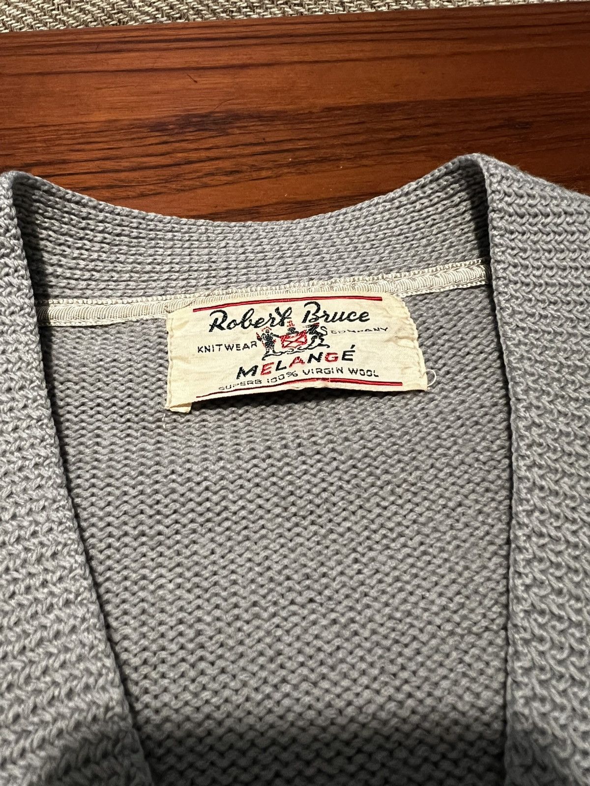 Robert Bruce Vintage 1960s Robert Bruce cardigan sweater Size US M / EU 48-50 / 2 - 4 Thumbnail