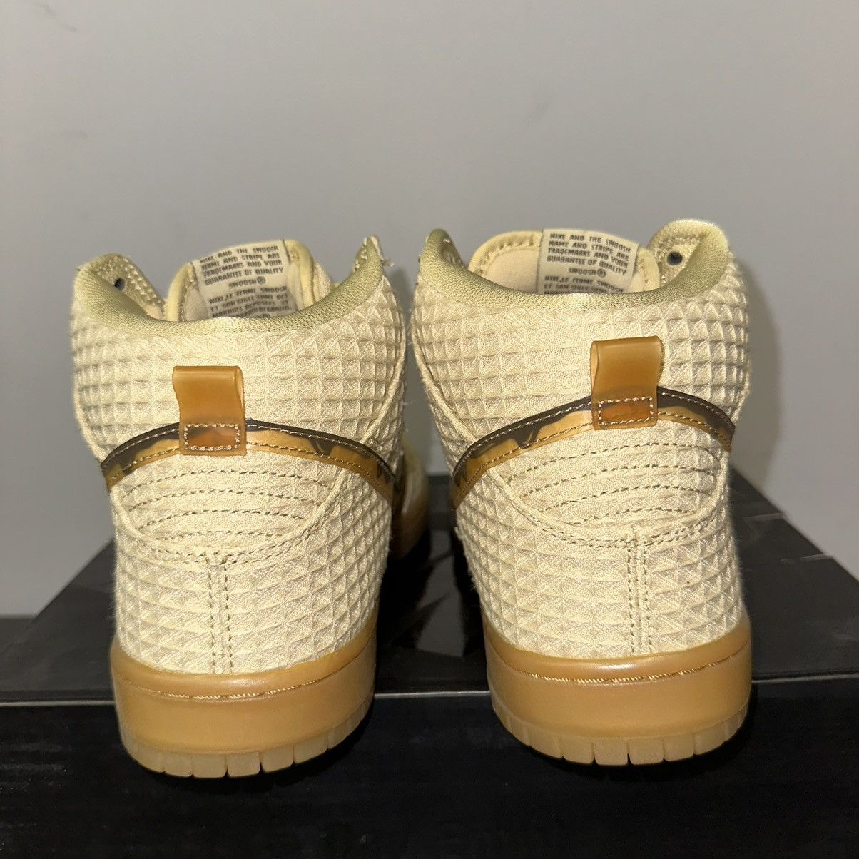 Nike Size 9 - Nike SB Dunk High Premium Hemp Waffle 2016 Size US 9 / EU 42 - 3 Thumbnail