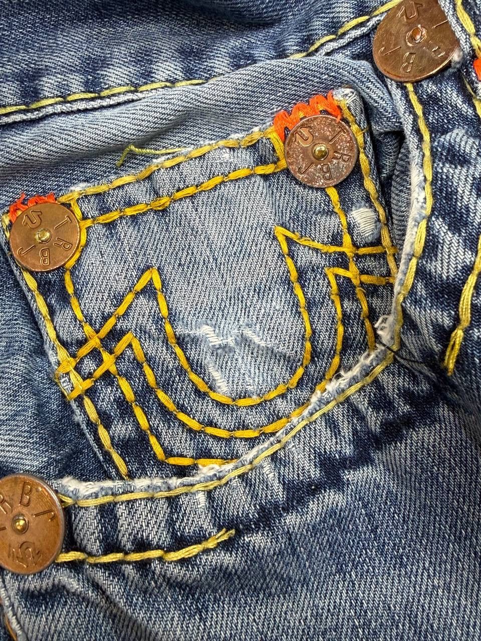True Religion Vintage True Religion Jeans straight leg - blue Made U.S.A Size US 36 / EU 52 - 12 Thumbnail