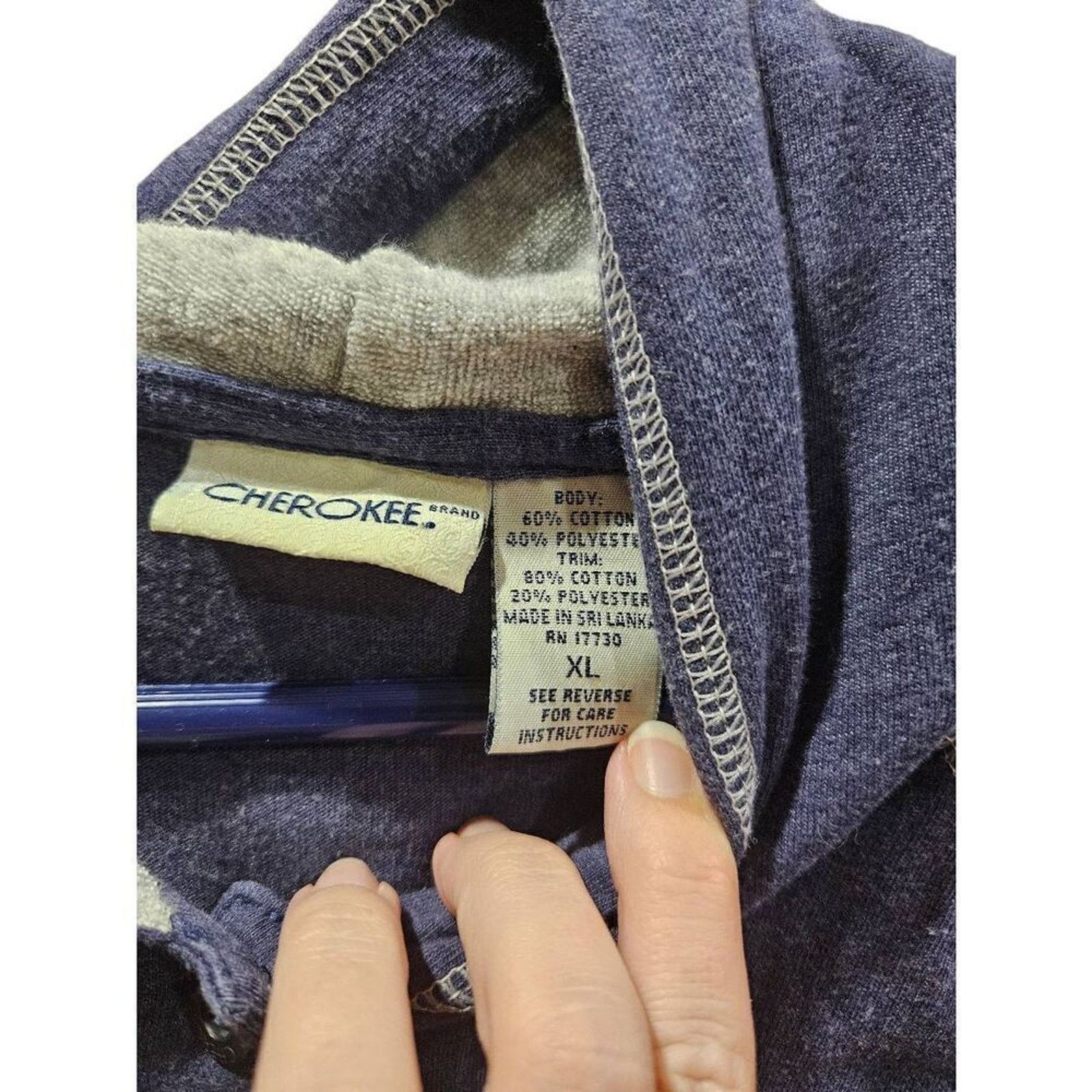 Cherokee Cherokee XL hoodie blue Size XL / US 12-14 / IT 48-50 - 6 Thumbnail