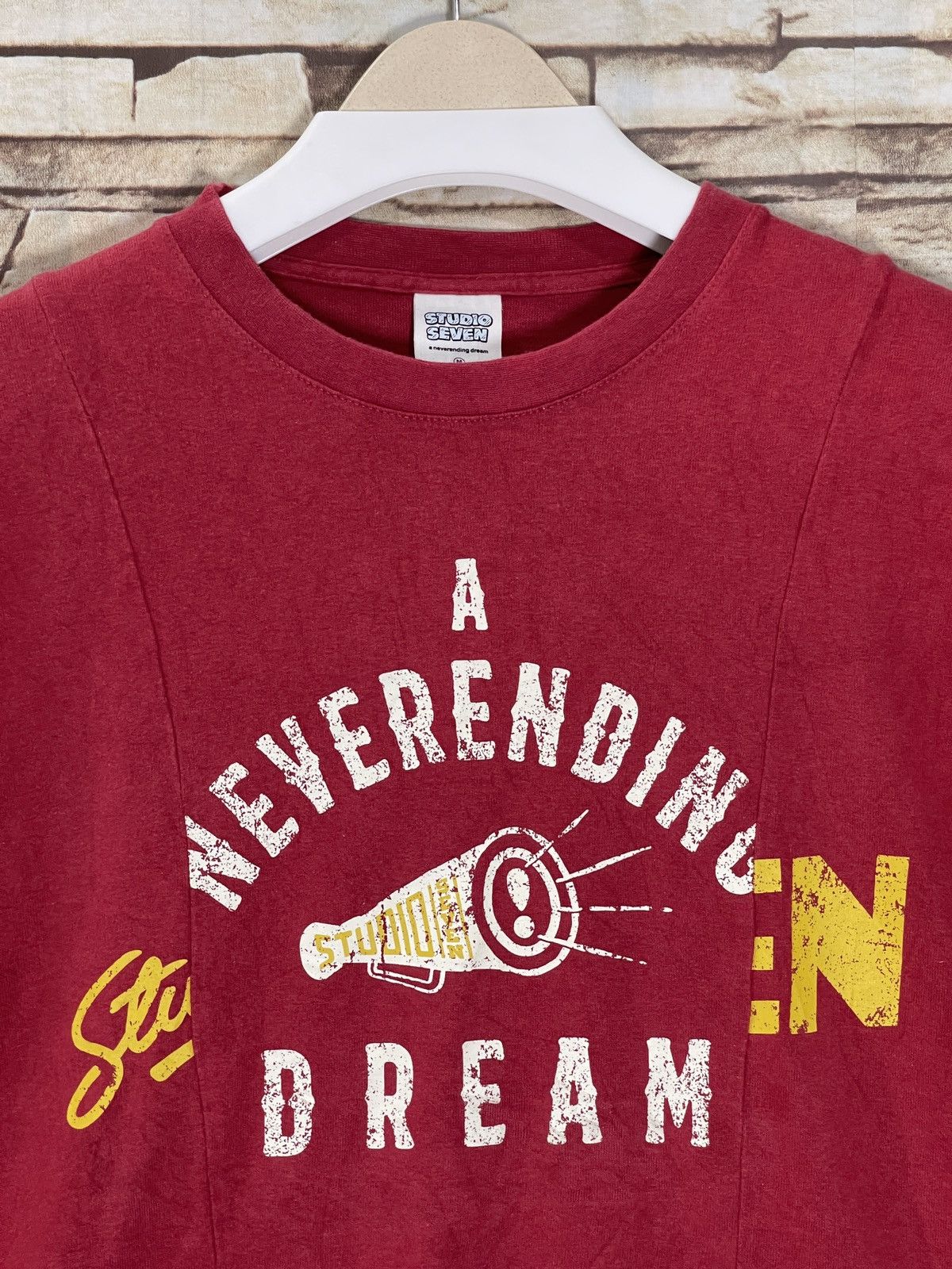 GU × Japanese Brand × Studio Seven StudioSeven x GU Collaboration Design T-Shirt Size S Size US S / EU 44-46 / 1 - 4 Thumbnail