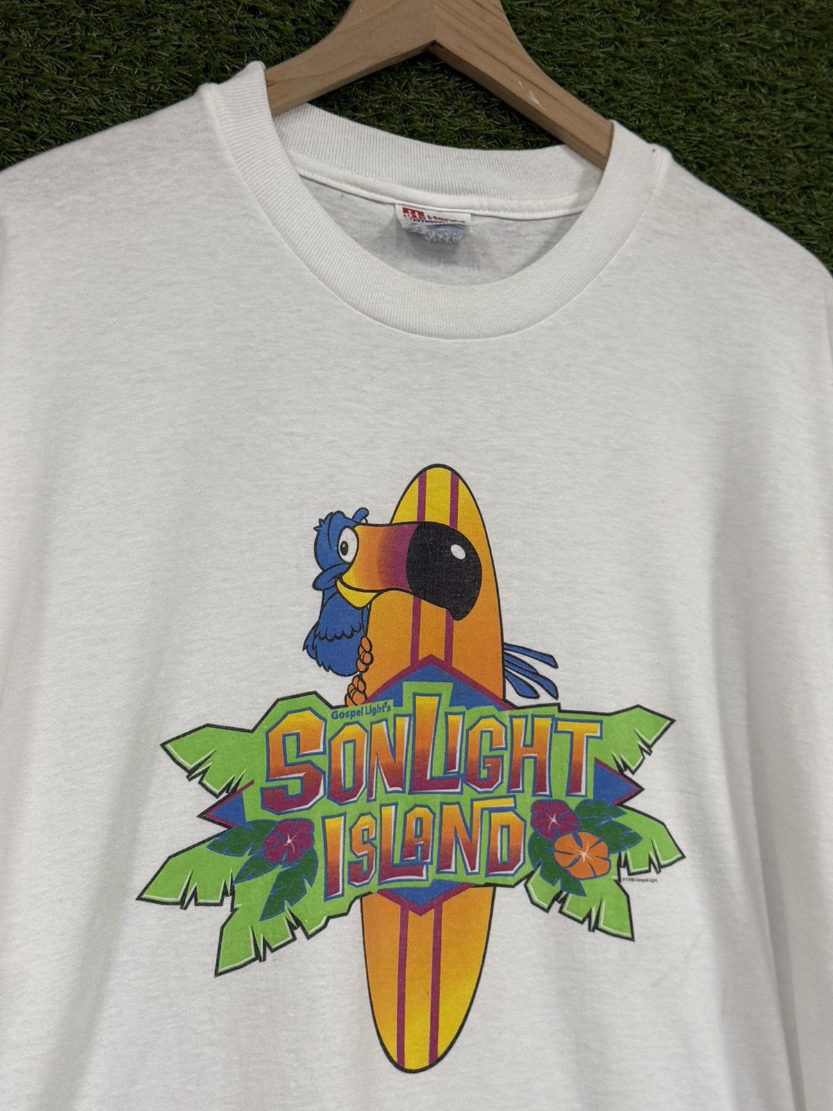 Hanes Vintage Hanes Heavyweight Bird Toucan Fruit Loop Tee XL Size US XL / EU 56 / 4 - 2 Thumbnail