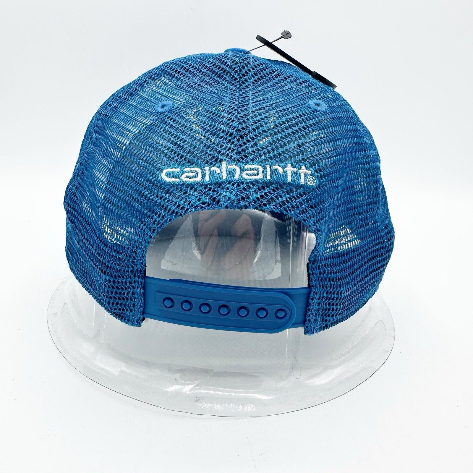 Carhartt New CARHARTT Force Canvas Mesh Back Hat Blue Front Patch Size ONE SIZE - 5 Thumbnail
