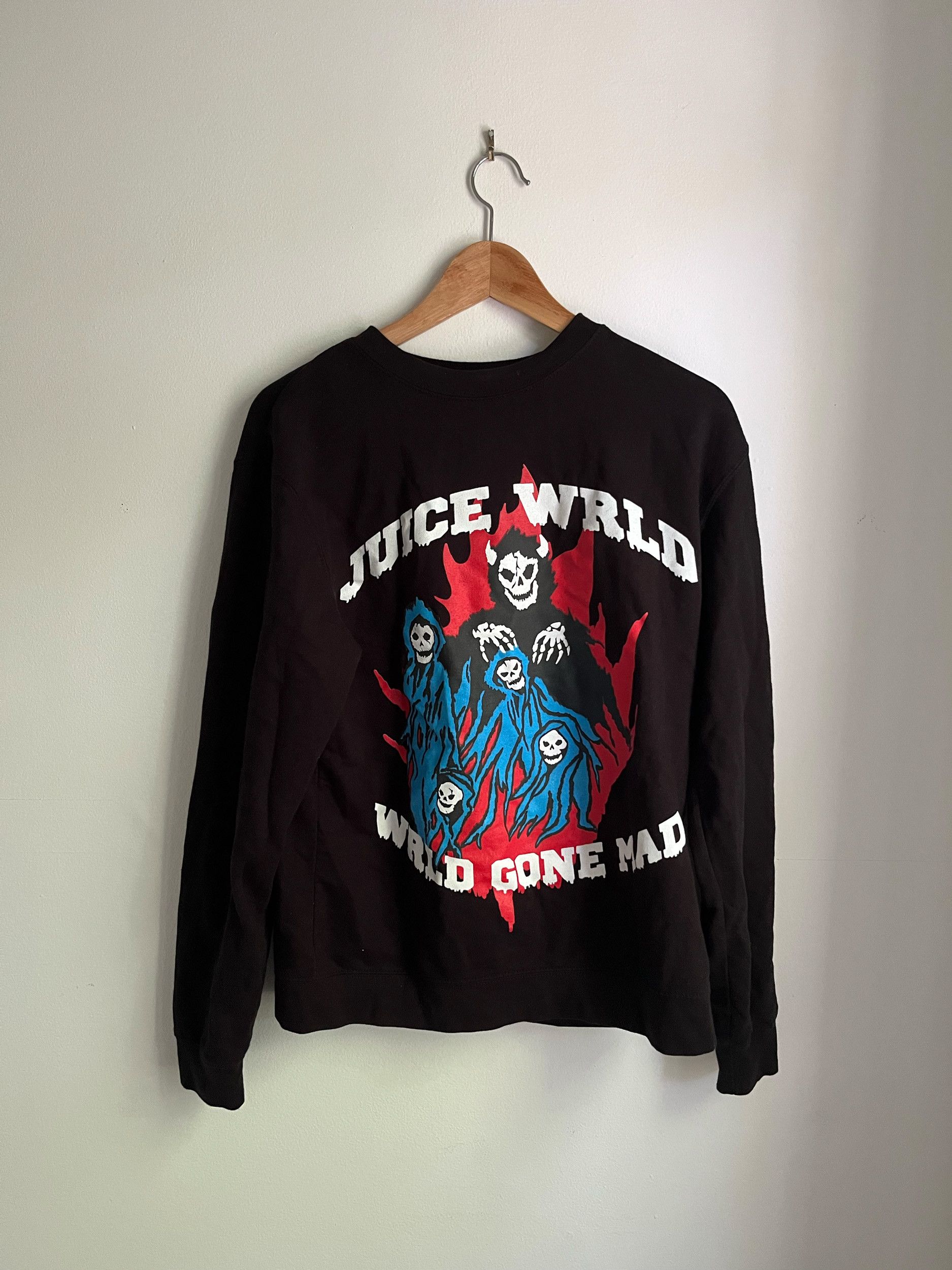 999 Club Juice Wrld "Wrld Gone Mad" Sweatshirt Size US S / EU 44-46 / 1 - 1 Thumbnail