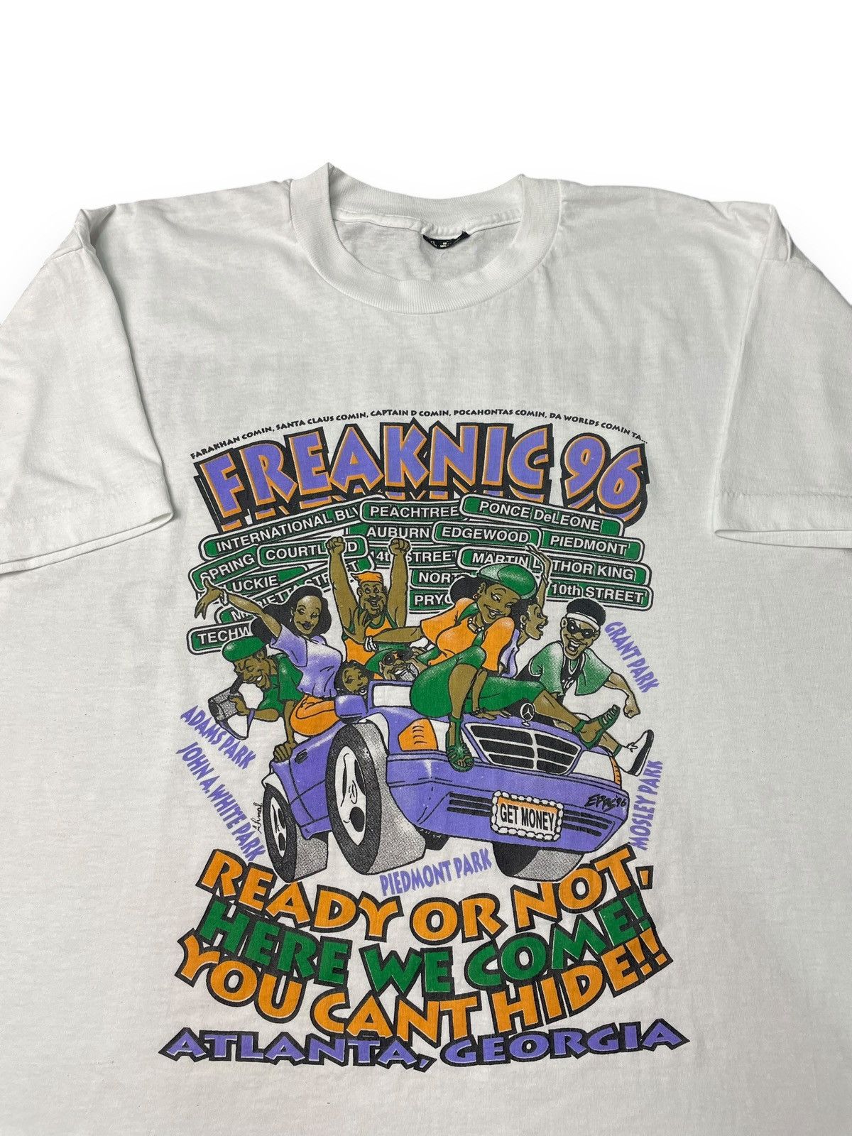 Rap Tees × Vintage Vintage Freaknik 96 Shirt Size US XL / EU 56 / 4 - 3 Thumbnail