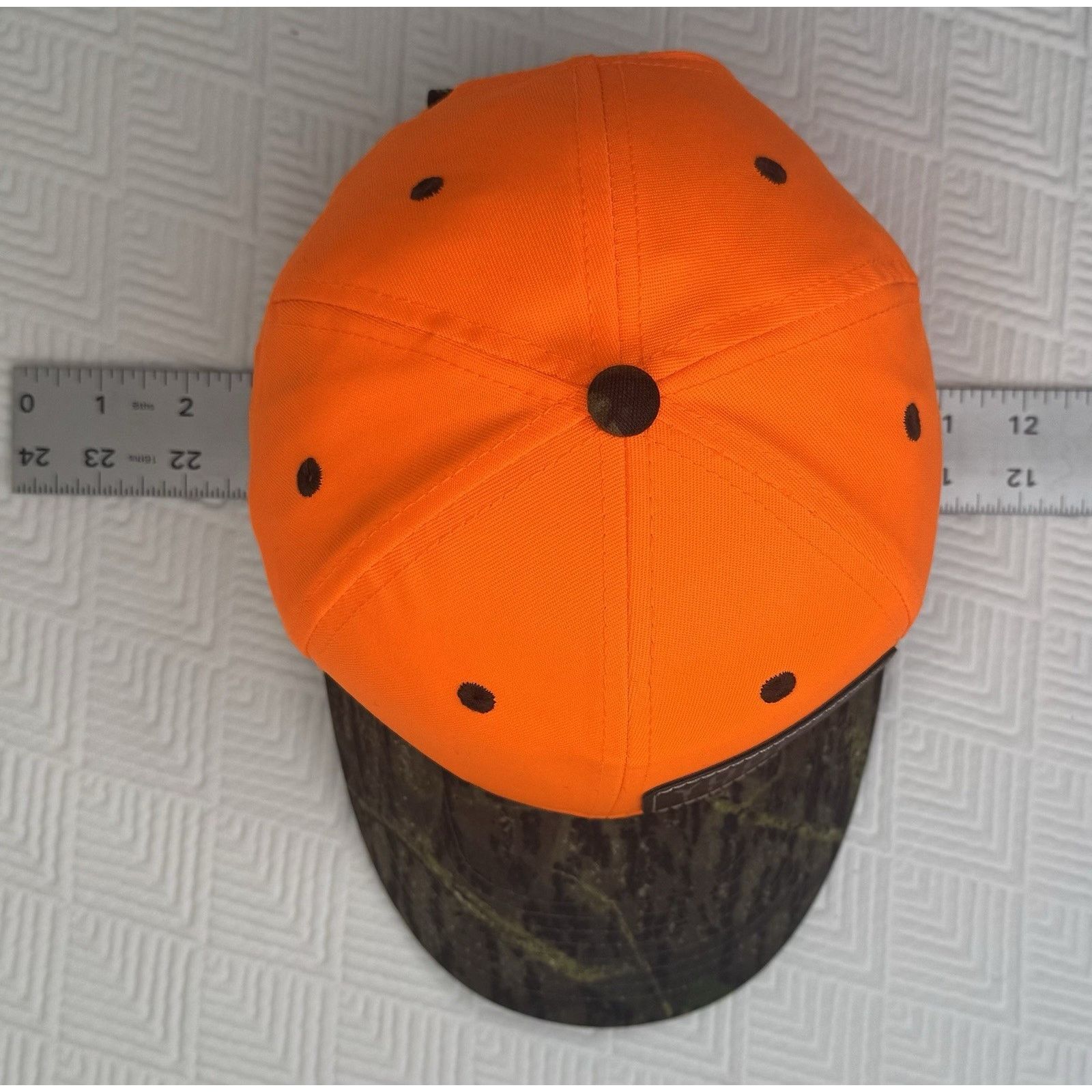 Port Authority YOOPER - Orange CAMO Hunting Fishing Hat Cap SnapBack - UP Size ONE SIZE - 10 Thumbnail