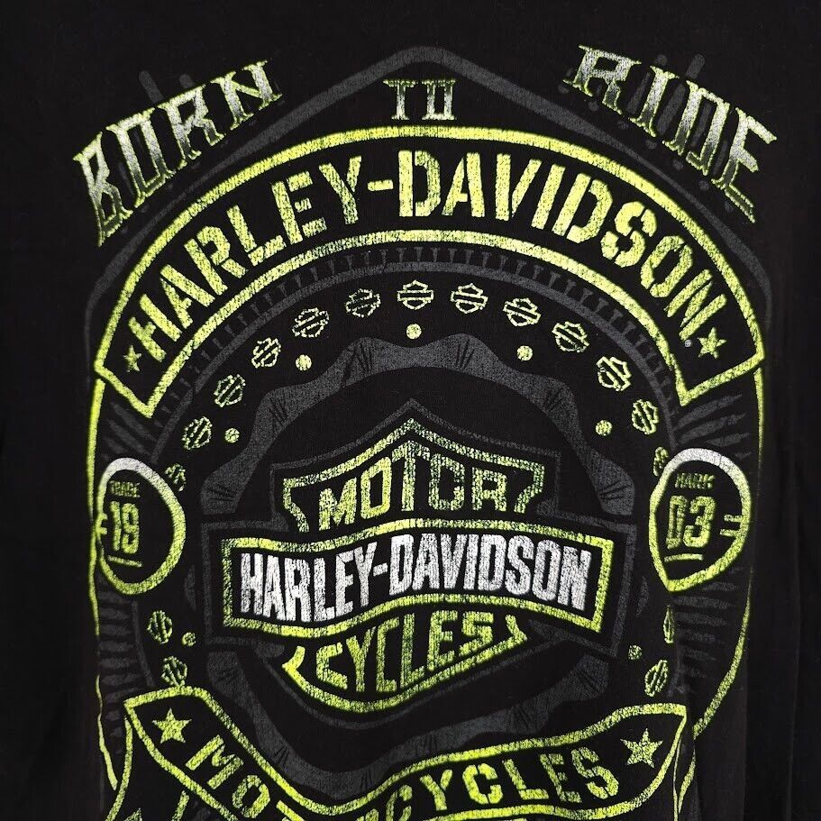 Harley Davidson Harley Davidson T Shirt Mens Size XL Black New Richmond Size US XL / EU 56 / 4 - 2 Thumbnail