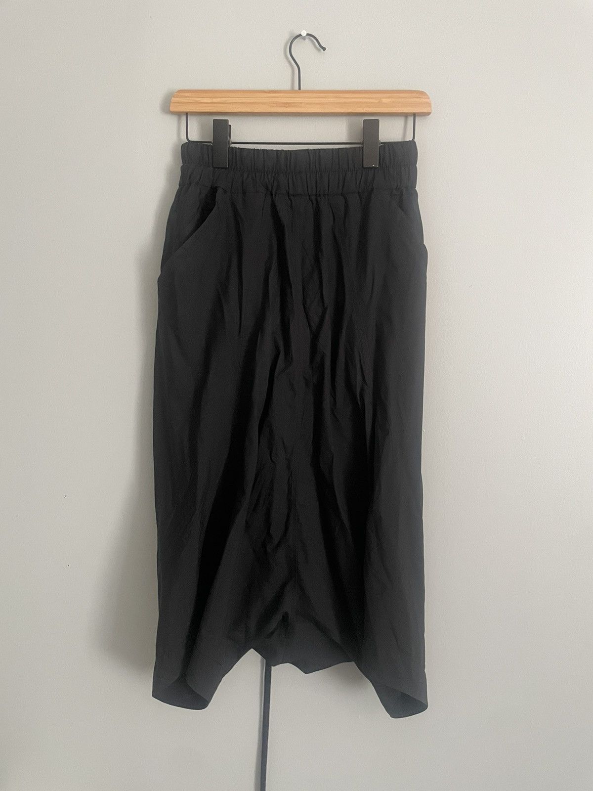 Julius Sefiroth S/S 16 Drop Crotch Shorts - Black