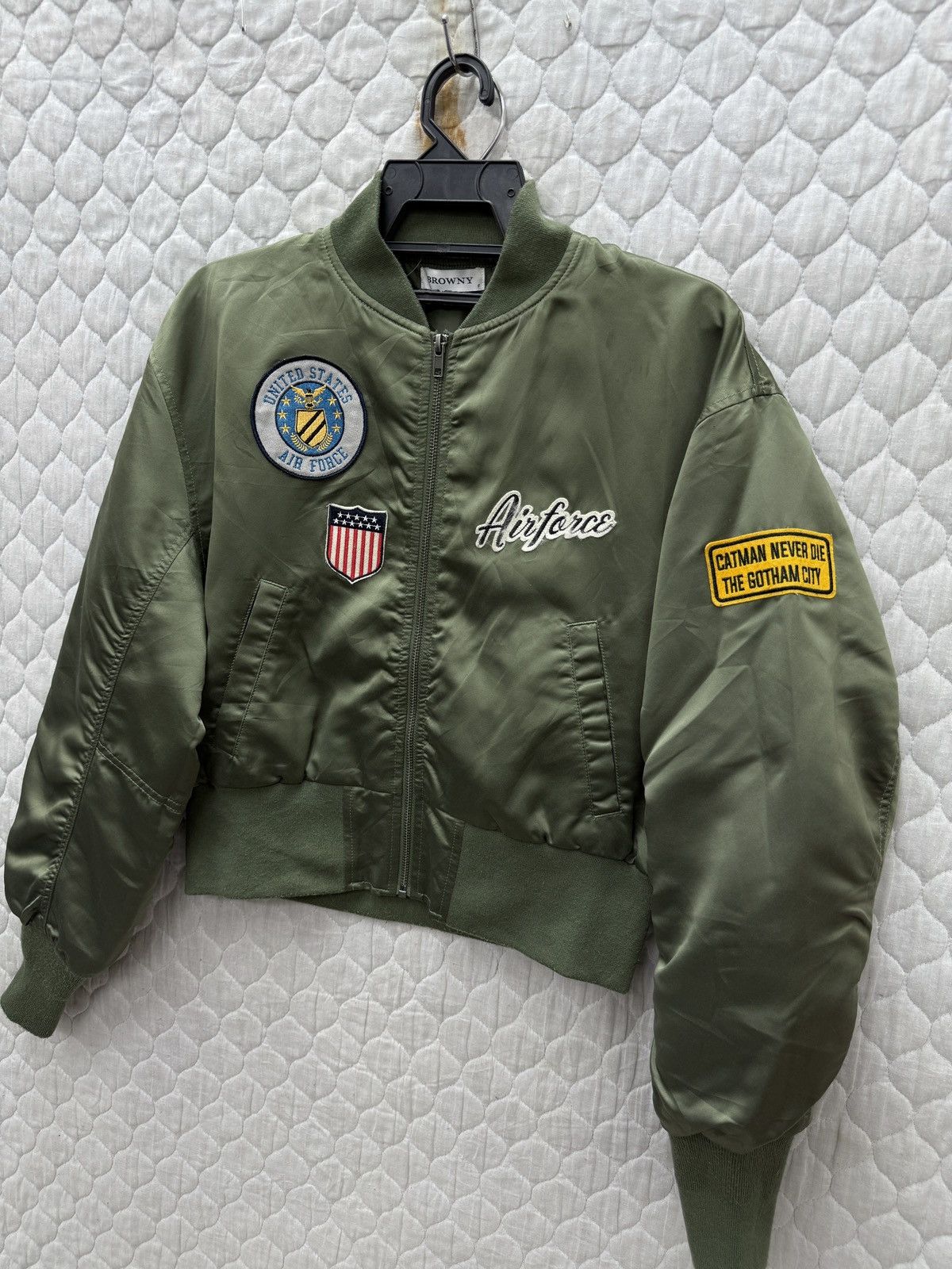 Japanese Brand 🔥🔥🔥STEALS BROWNY BOMBER JACKET Size M / US 6-8 / IT 42-44 - 2 Thumbnail