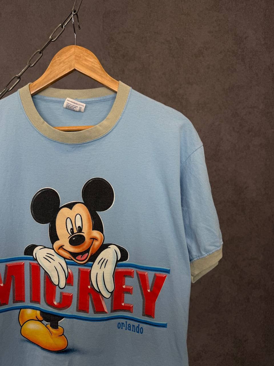 Disney Mickey Mouse Disney made in USA vintage tee Size US L / EU 52-54 / 3 - 2 Thumbnail