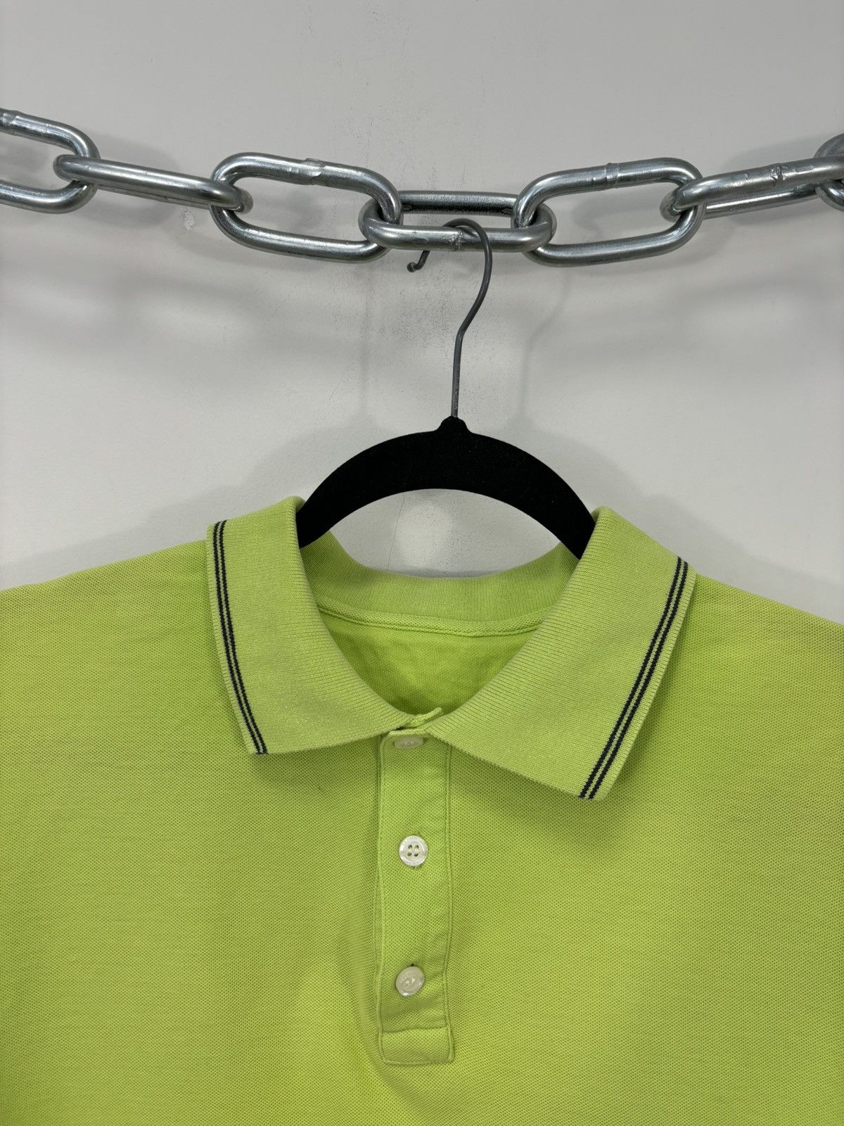 Valentino Vintage Valentino Men’s Mint Green Italian Luxury Polo Shirt Size US XL / EU 56 / 4 - 7 Thumbnail