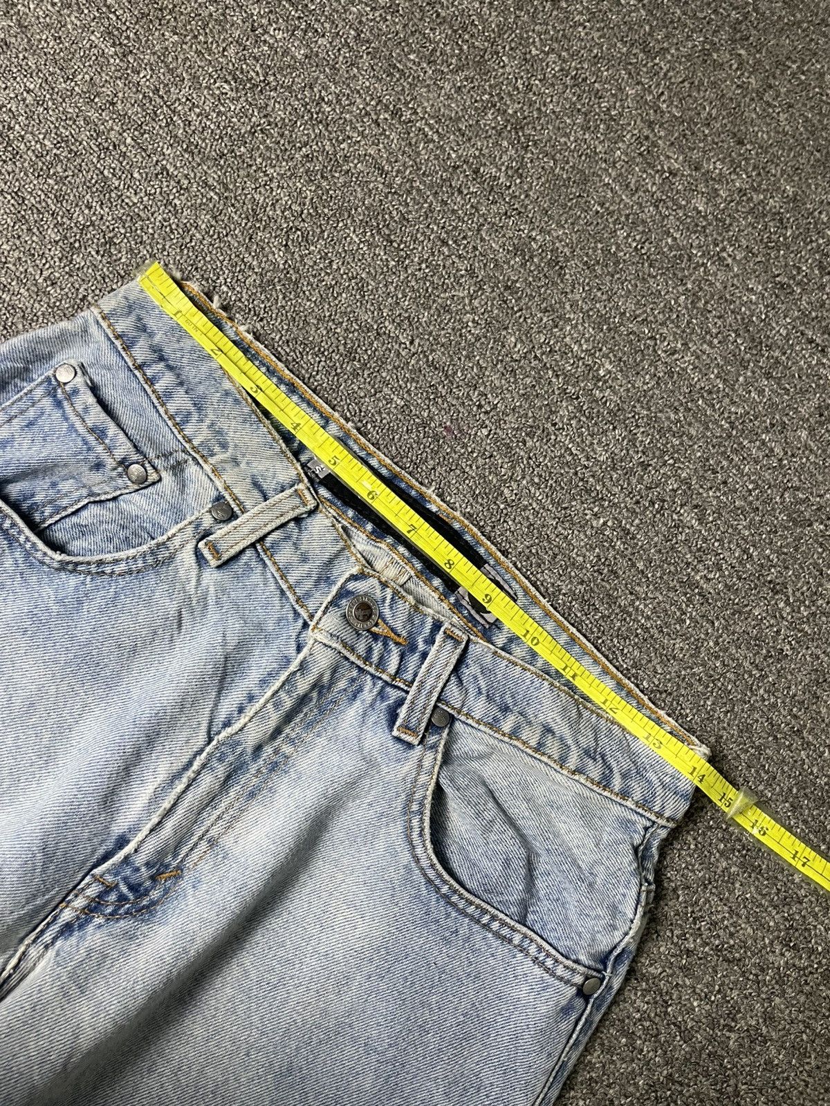 Levi's × Vintage LEVIS Silver Tab Loose Straight Cut Jeans (106) Size US 28 / EU 44 - 4 Thumbnail