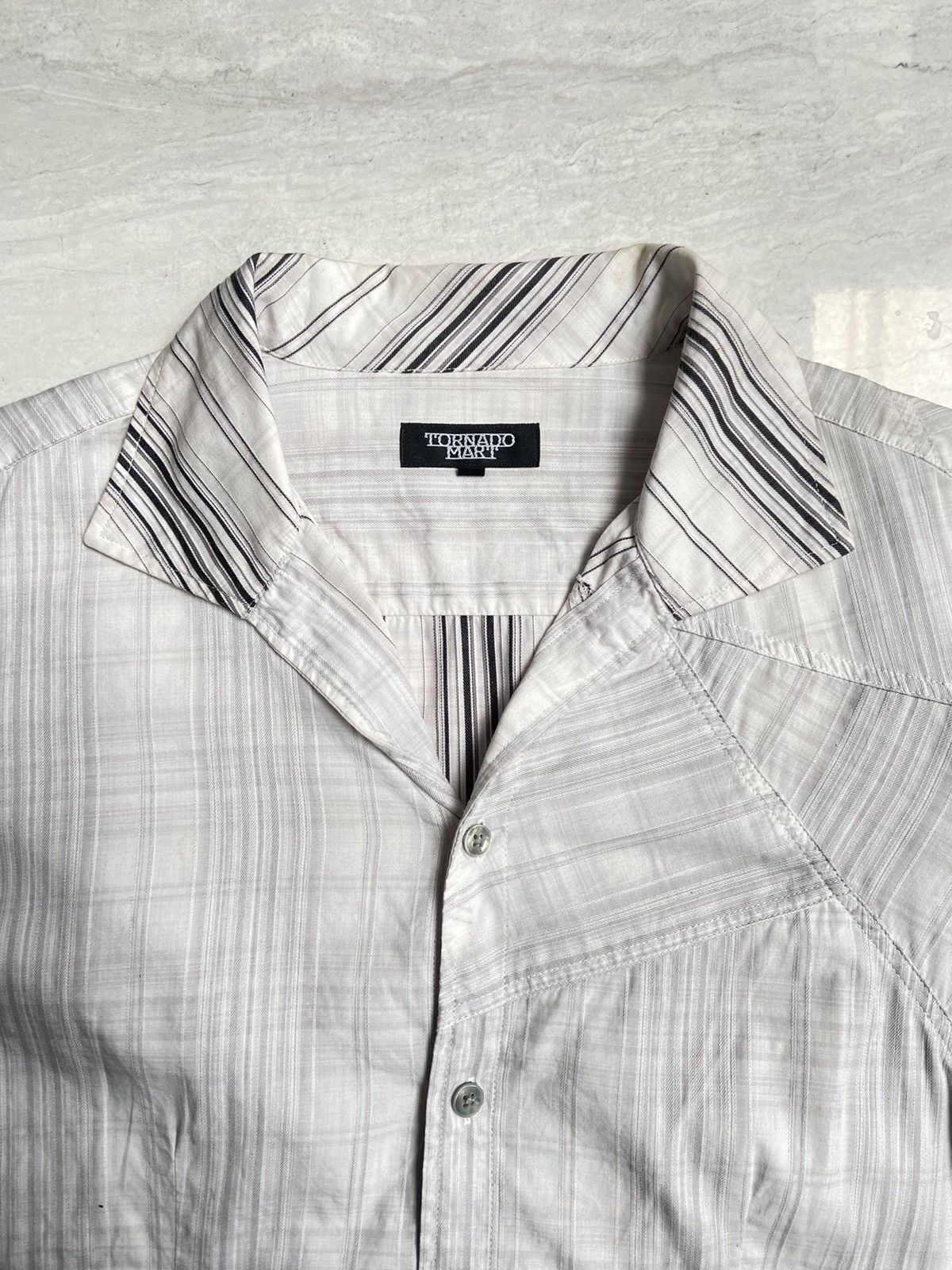 Japanese Brand × Tornado Mart TORNADO MART Plaid Shirt Size US S / EU 44-46 / 1 - 9 Thumbnail