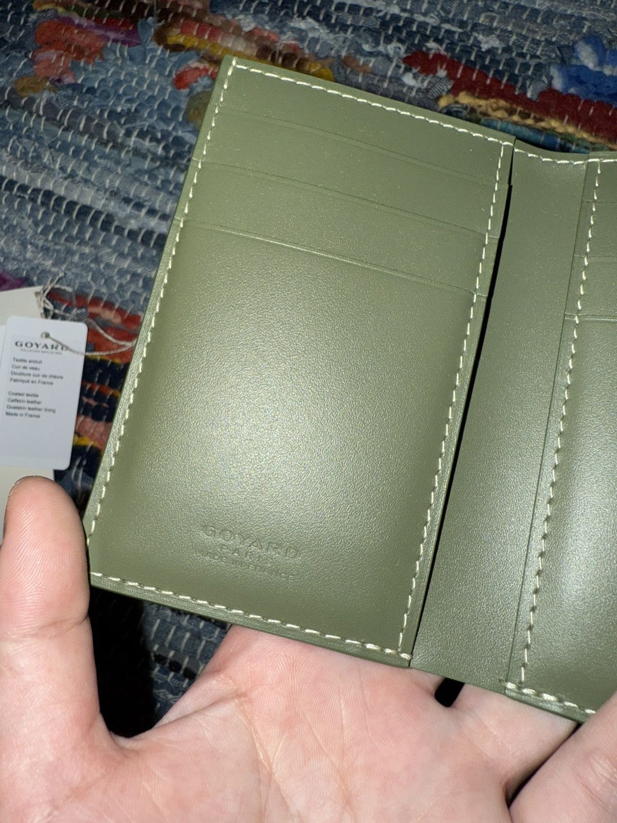 Goyard Brand new Goyard Saint Pierre - Wallet - Green Acres Size ONE SIZE - 3 Thumbnail