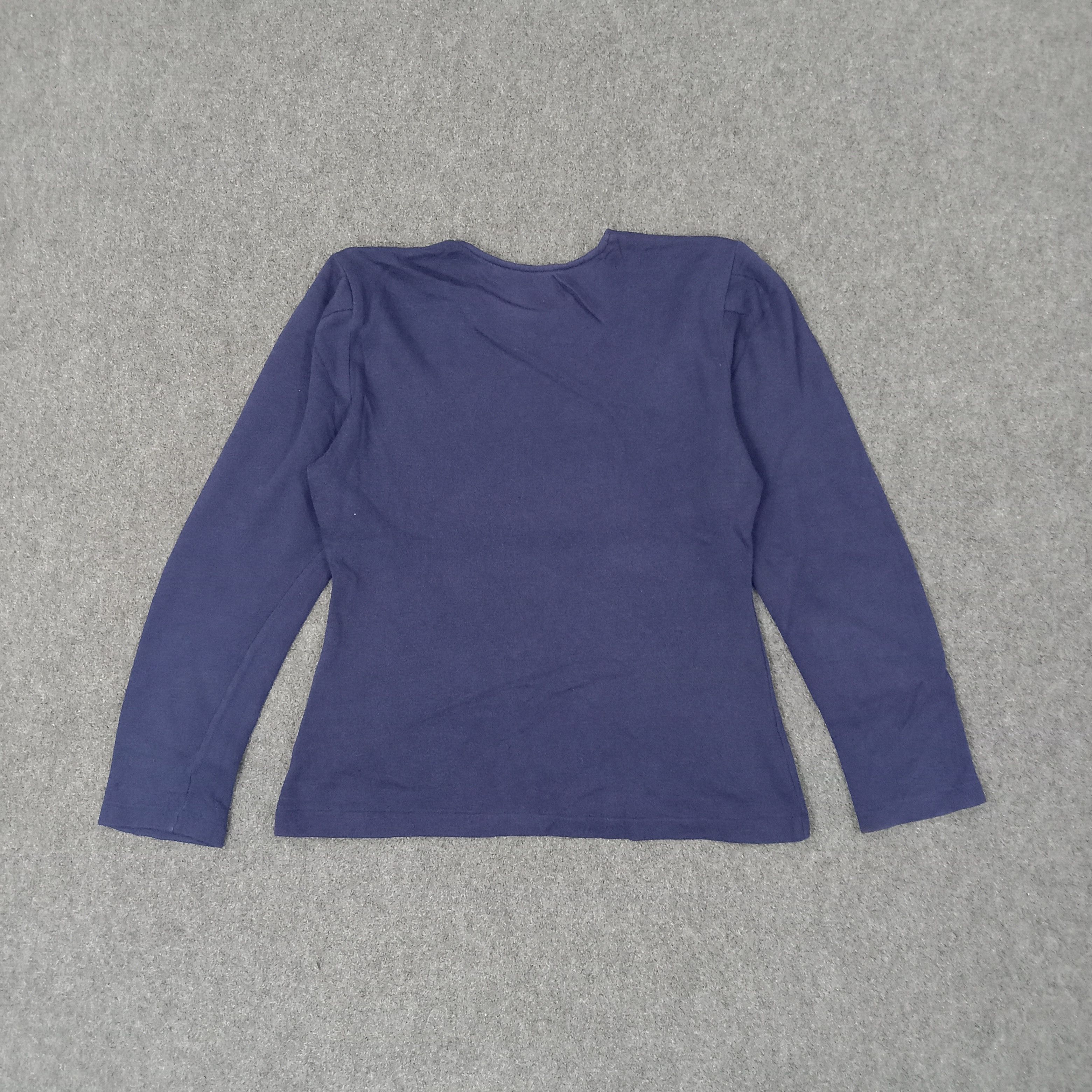 Norma Kamali Norma Kamali American Designer Long sleeve Tshirt Size M / US 6-8 / IT 42-44 - 4 Thumbnail