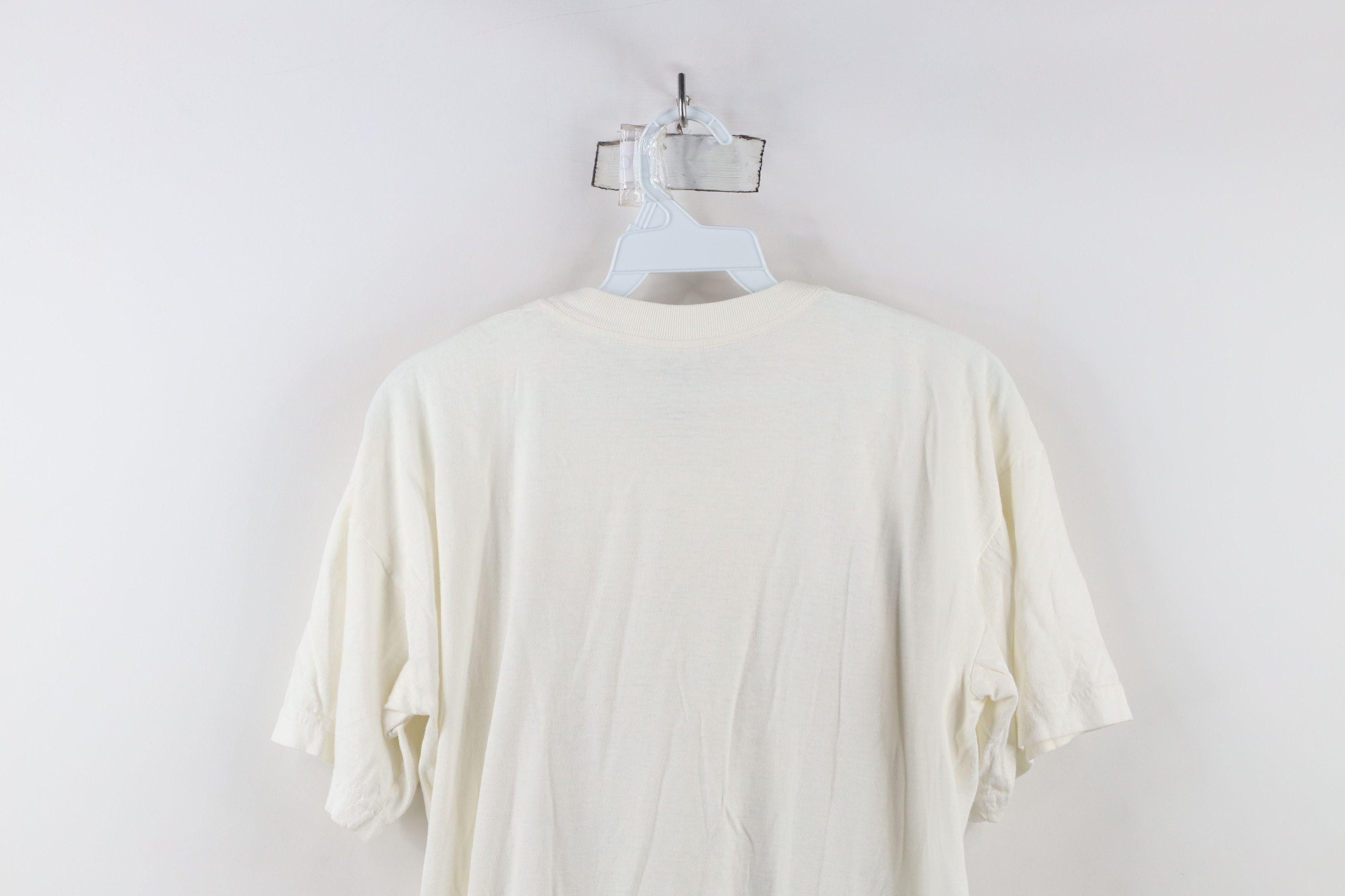 Vintage Vintage 90s Streetwear At The Beach Comic Obese Fat T-Shirt Size US L / EU 52-54 / 3 - 13 Thumbnail