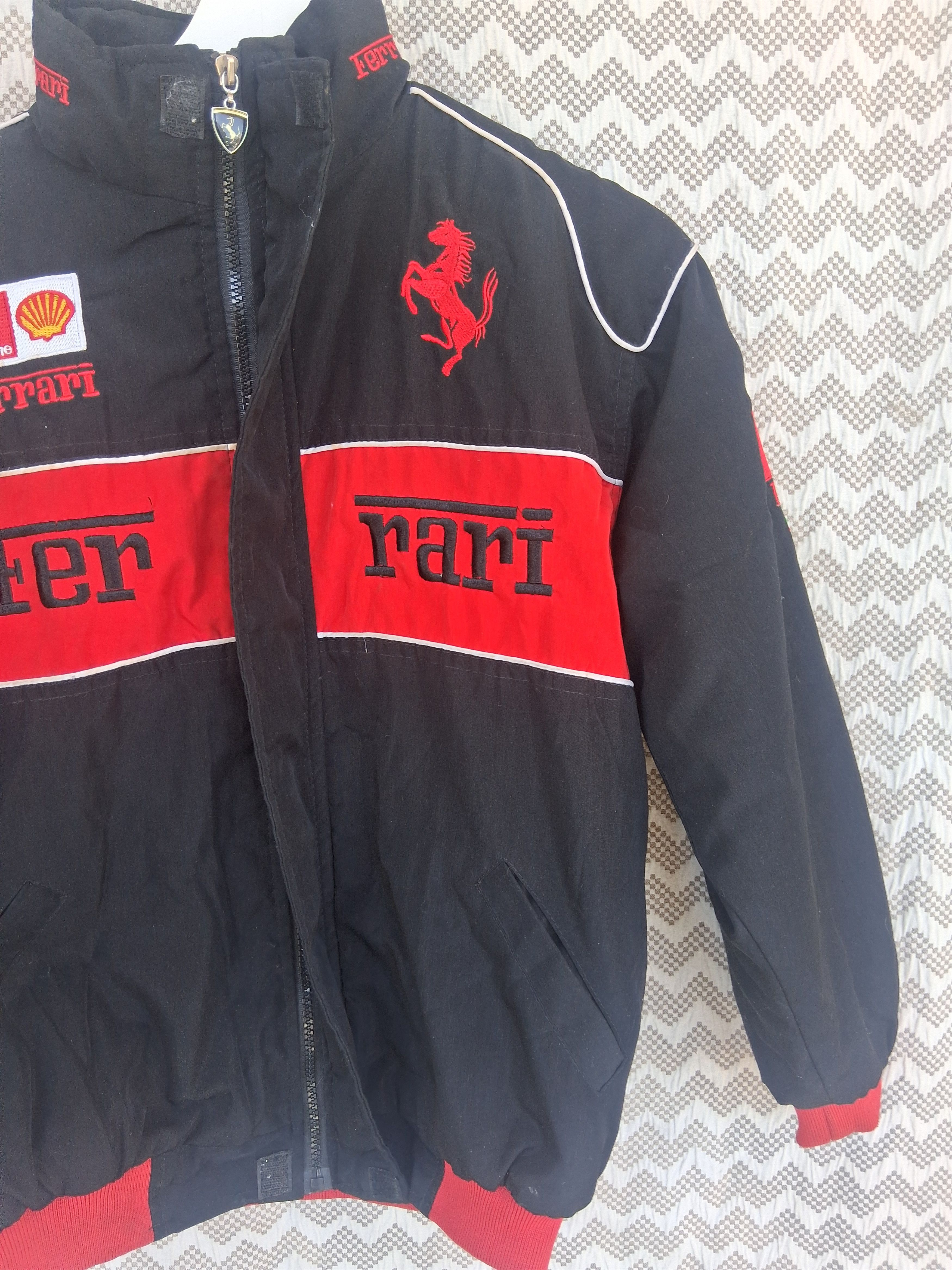Ferrari Ferrari Racing Jacket with Vodafoen Sponsor Logo from 1990s Size US XS / EU 42 / 0 - 11 Thumbnail