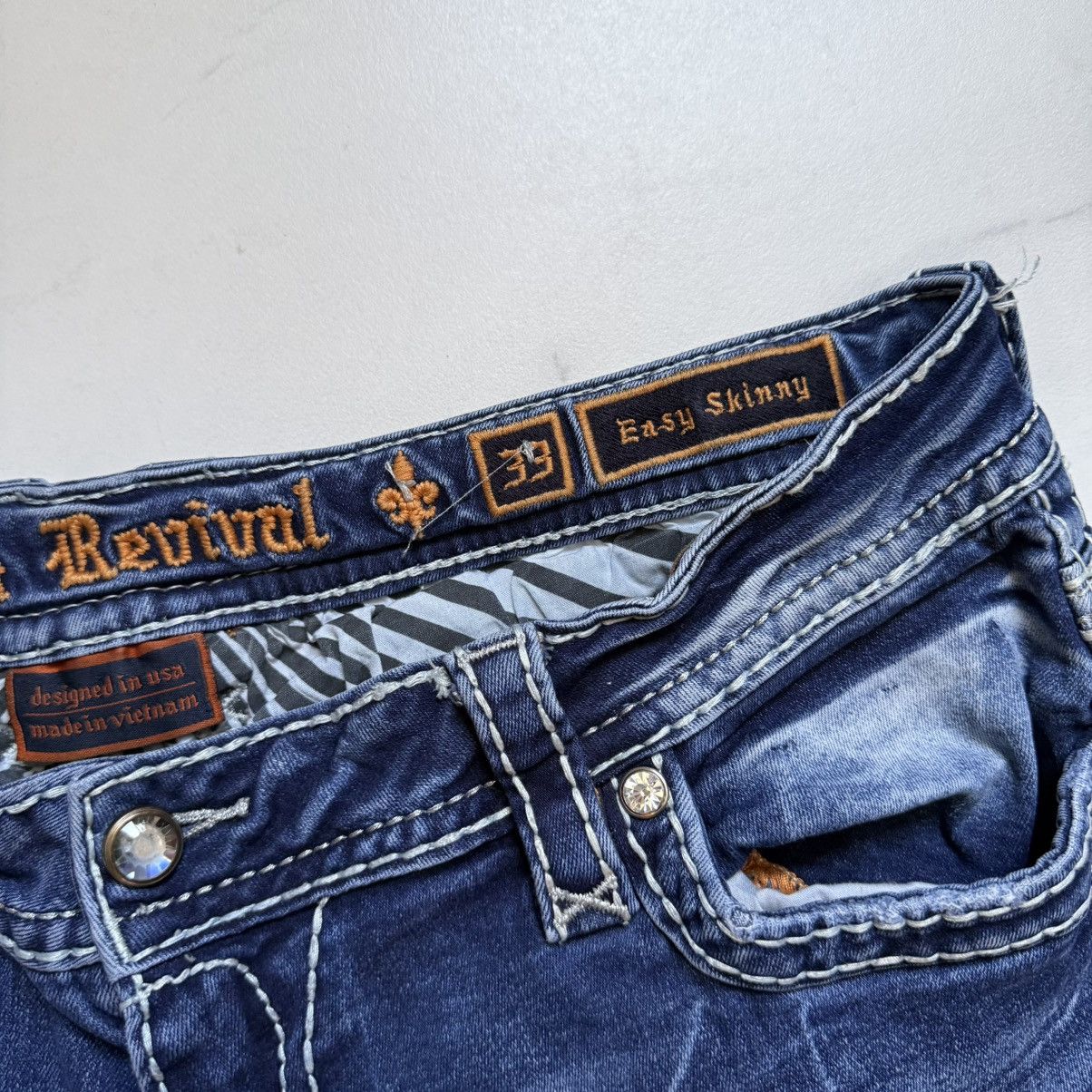 Rock Revival Rock Revival Sundee Easy Skinny Jeans Size 33" - 7 Thumbnail