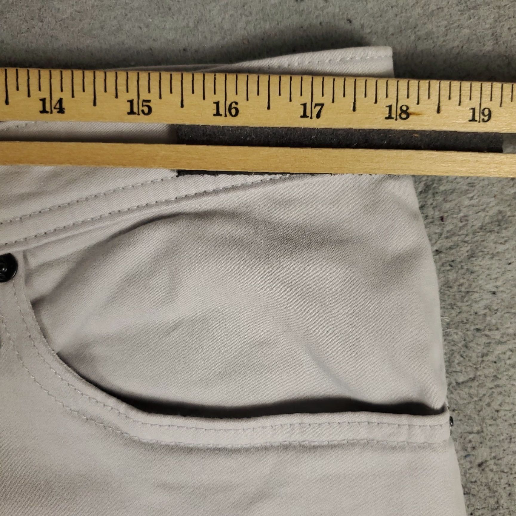 Vintage VINTAGE AG Adriano Goldschmied Jeans Mens 36x27 Straight Fit 5-Pocket Denim Pants Gray Size US 36 / EU 52 - 4 Thumbnail