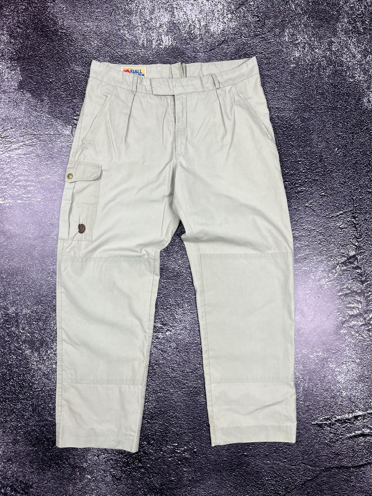 Fjallraven Vintage Fjallraven Outdoor Cargo Pants Beige Size 52 Size US 36 / EU 52 - 1 Thumbnail