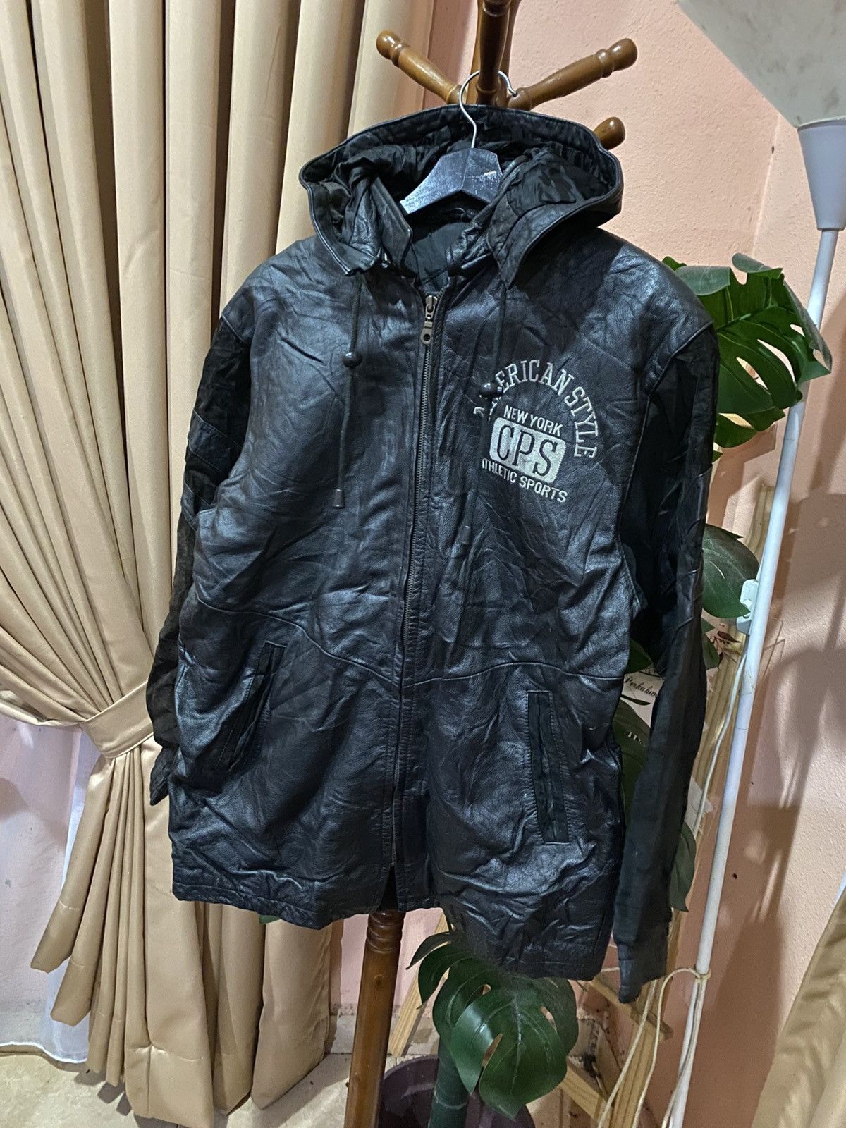 Vintage Vintage CPS “American Style New York” Sports Hooded Jacket Size US S / EU 44-46 / 1 - 4 Thumbnail