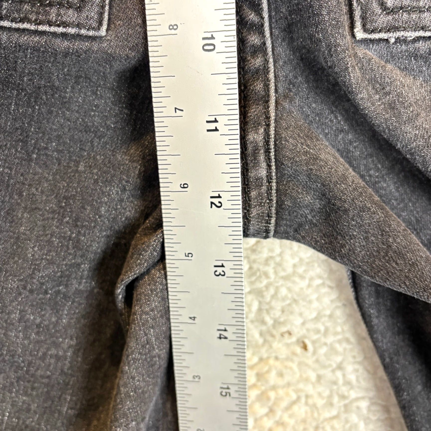 Billabong VINTAGE Billabong Jeans 2000s Women 24 Black Free Fall High-Waist Wide Leg Flare Raw Hem Size 42" / US 20 - 7 Thumbnail