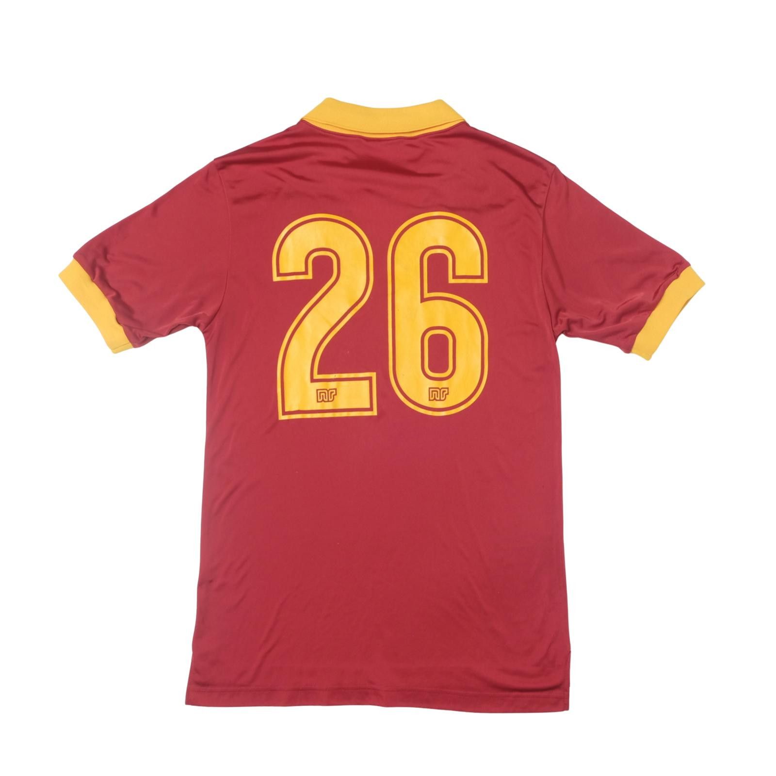 Designer 1987/88 Roma Home Shirt Ennerre Jaspo (S/M) Size US S / EU 44-46 / 1 - 2 Thumbnail