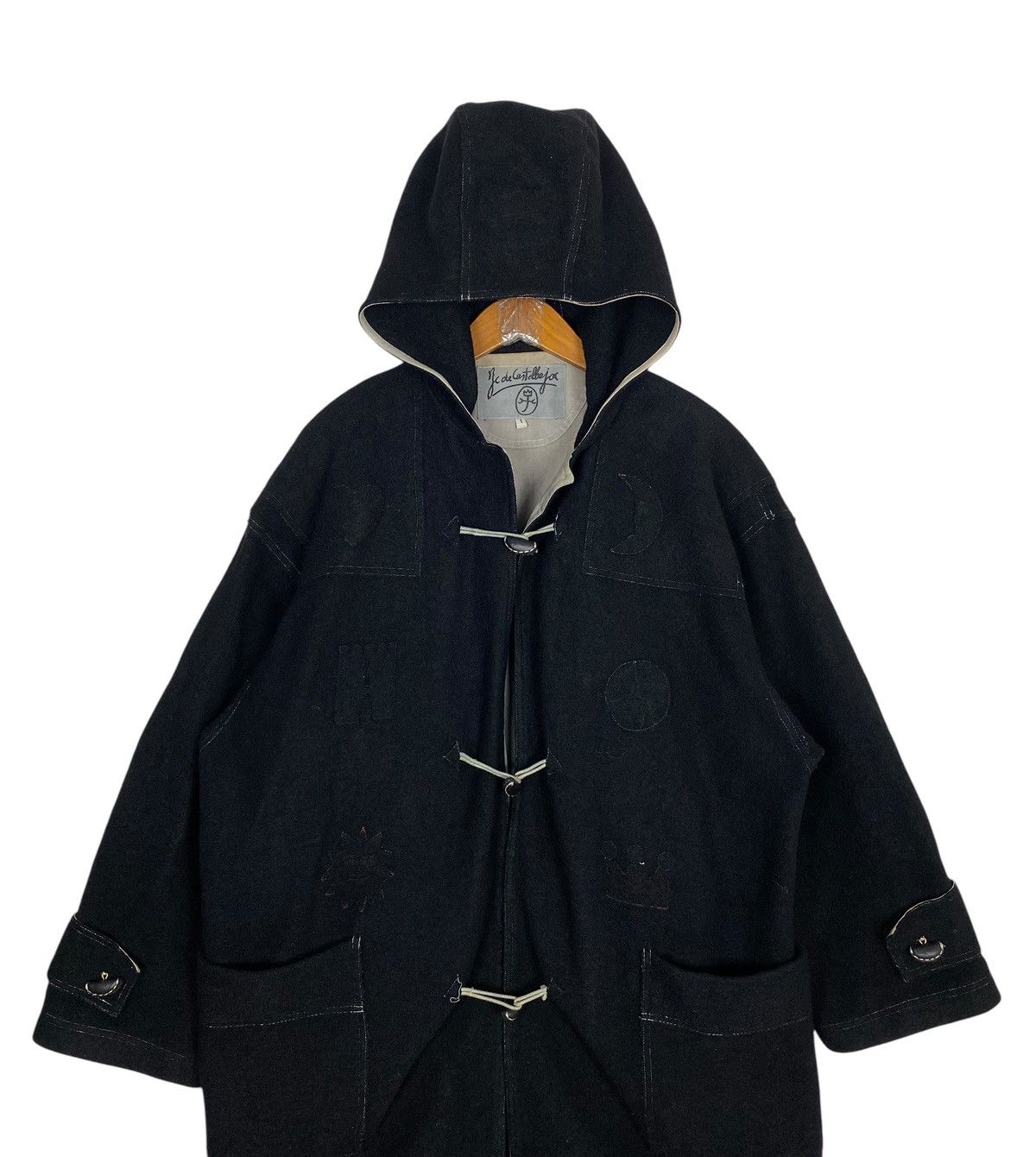 Jean Charles De Castelbajac Rare‼️ Vintage Jean Charles de Castelbajac Wool Duffle Coat Size XL / US 12-14 / IT 48-50 - 2 Thumbnail