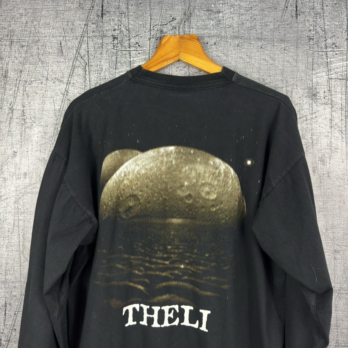 Band Tees RARE Vintage 1996 Therion Theli long sleeve t shirt metal Size US XL / EU 56 / 4 - 8 Thumbnail