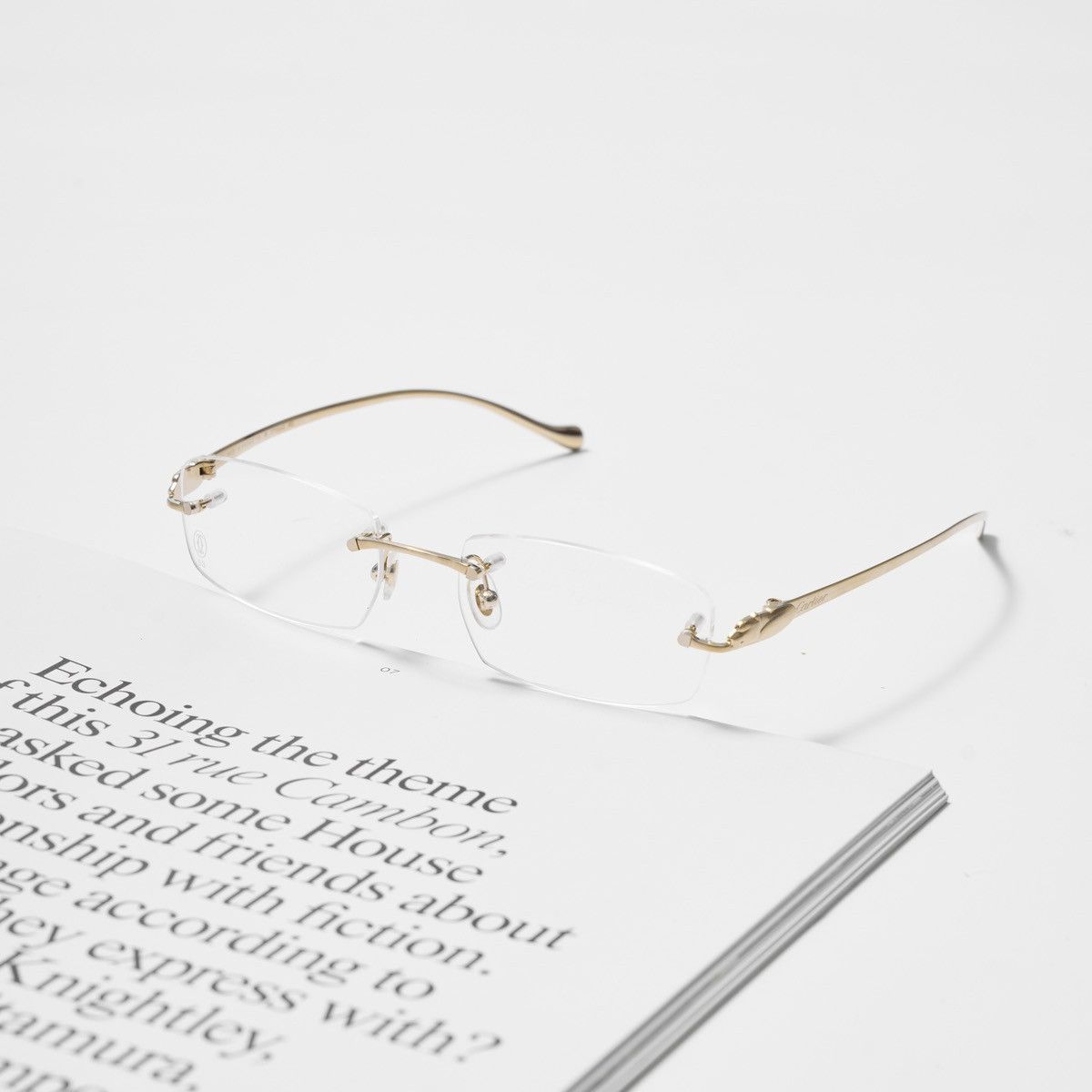 Cartier CARTIER CT0061O 002 GLASSES Size ONE SIZE - 1 Thumbnail