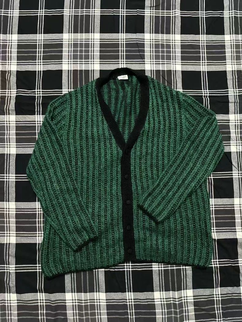 Yves Saint Laurent Saint LaurentFW21 Cardigan Mohair Sweater 2503-Nextarrow Size US XL / EU 56 / 4 - 1 Thumbnail
