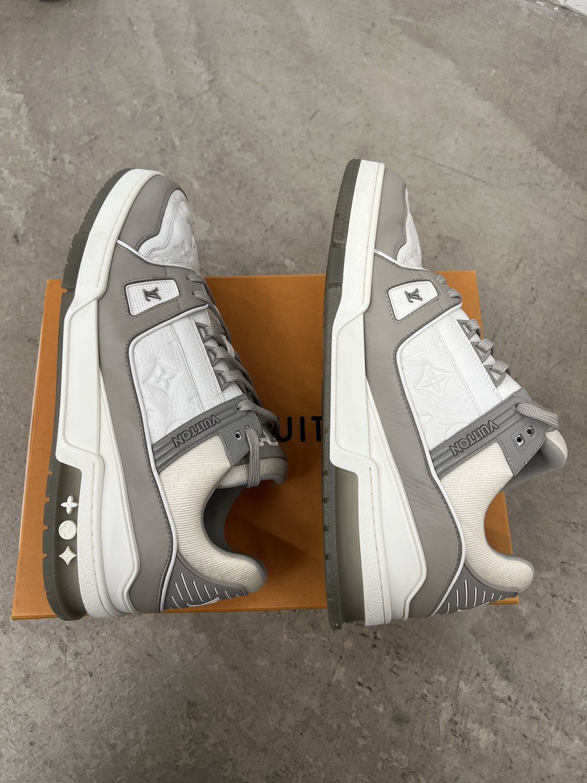 Louis Vuitton Louis Vuitton LV Monogram Grey Trainer Size US 10 / EU 43 - 4 Thumbnail