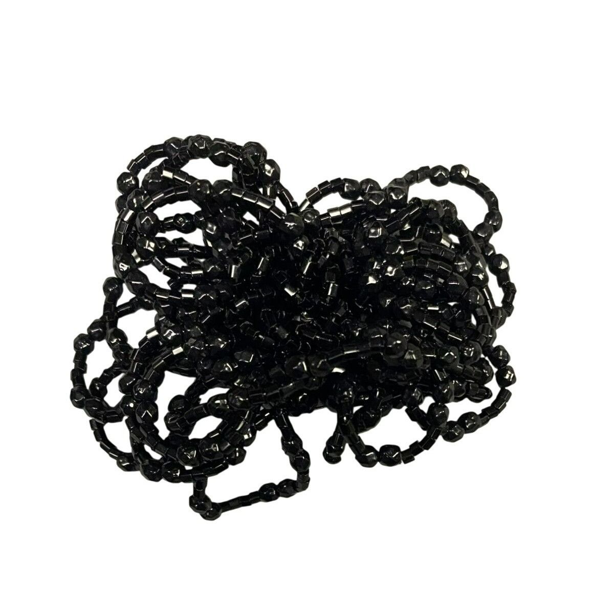 Other Vintage Black Beaded Womens Brooch Pin By Park Lane Size ONE SIZE - 2 Thumbnail