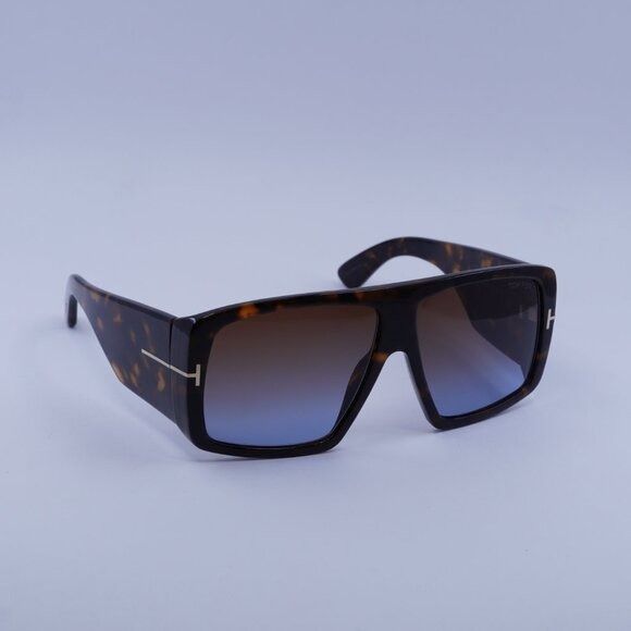 Tom Ford Tom Ford FT1036 56F Raven Sunglasses Havana Aviator Frame Size ONE SIZE - 5 Thumbnail