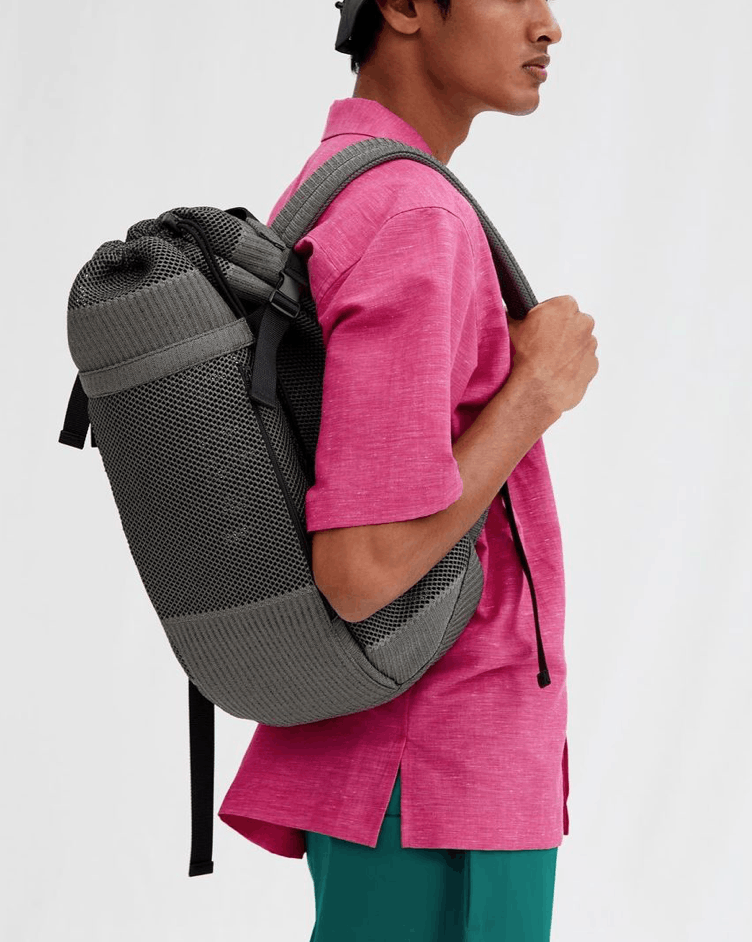 Issey Miyake Issey Miyake Men "Kago" Backpack Size ONE SIZE - 5 Thumbnail