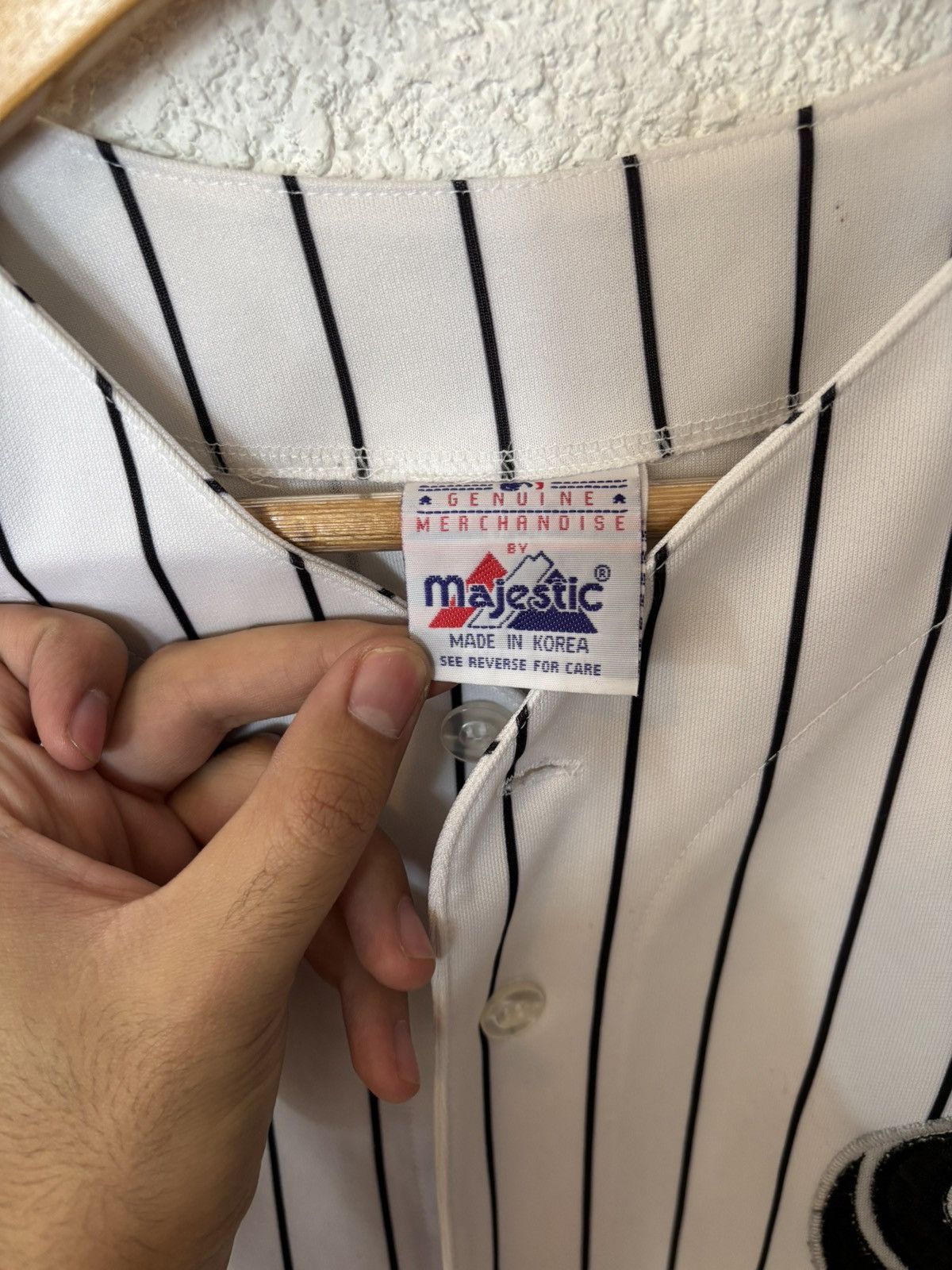 Majestic Vintage White Sox Jersey Size US L / EU 52-54 / 3 - 2 Thumbnail