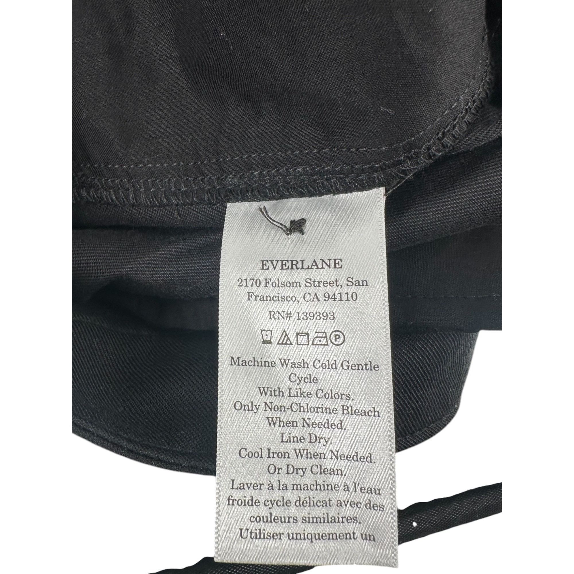 Everlane Everlane Trousers - Black Cropped Straight Leg NWT - Size 2 Size 26" / US 2 / IT 38 - 4 Thumbnail