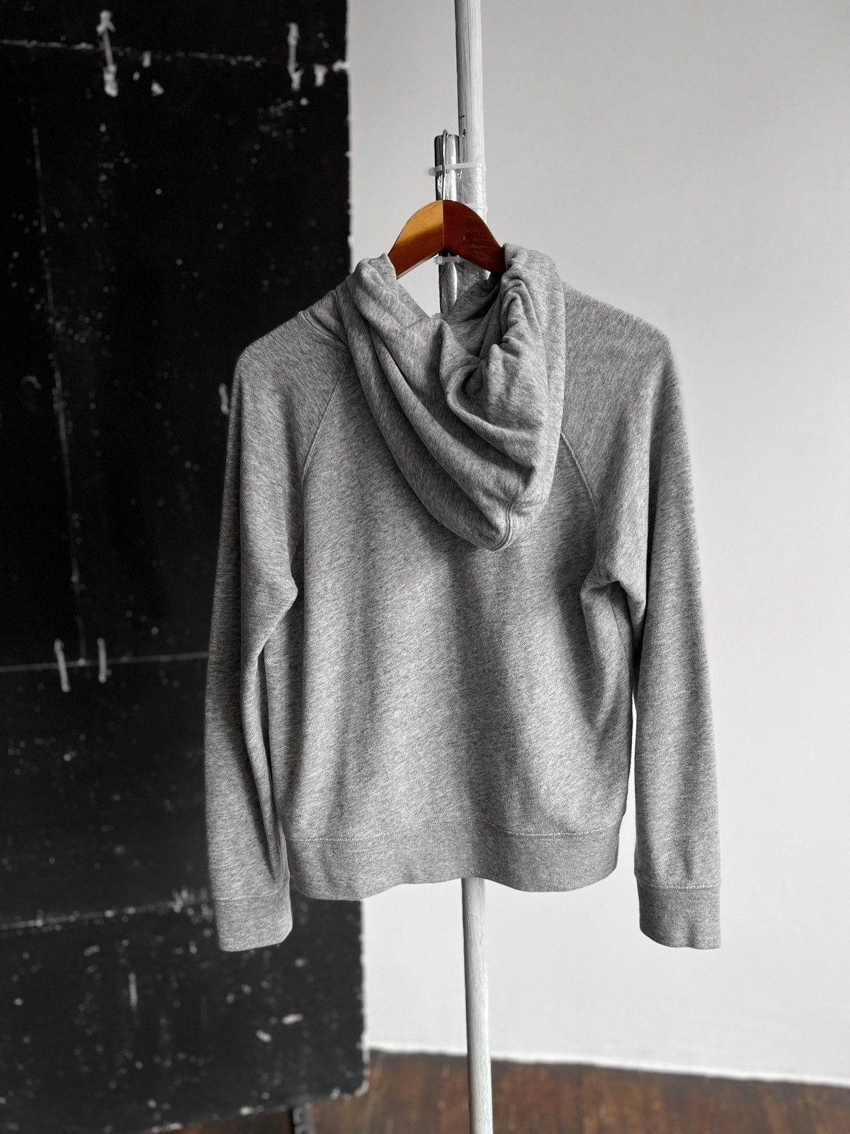 Designer × Levi's Levis Womens Gray Long Sleeve Hoodie Center Logo Size M / US 6-8 / IT 42-44 - 3 Thumbnail