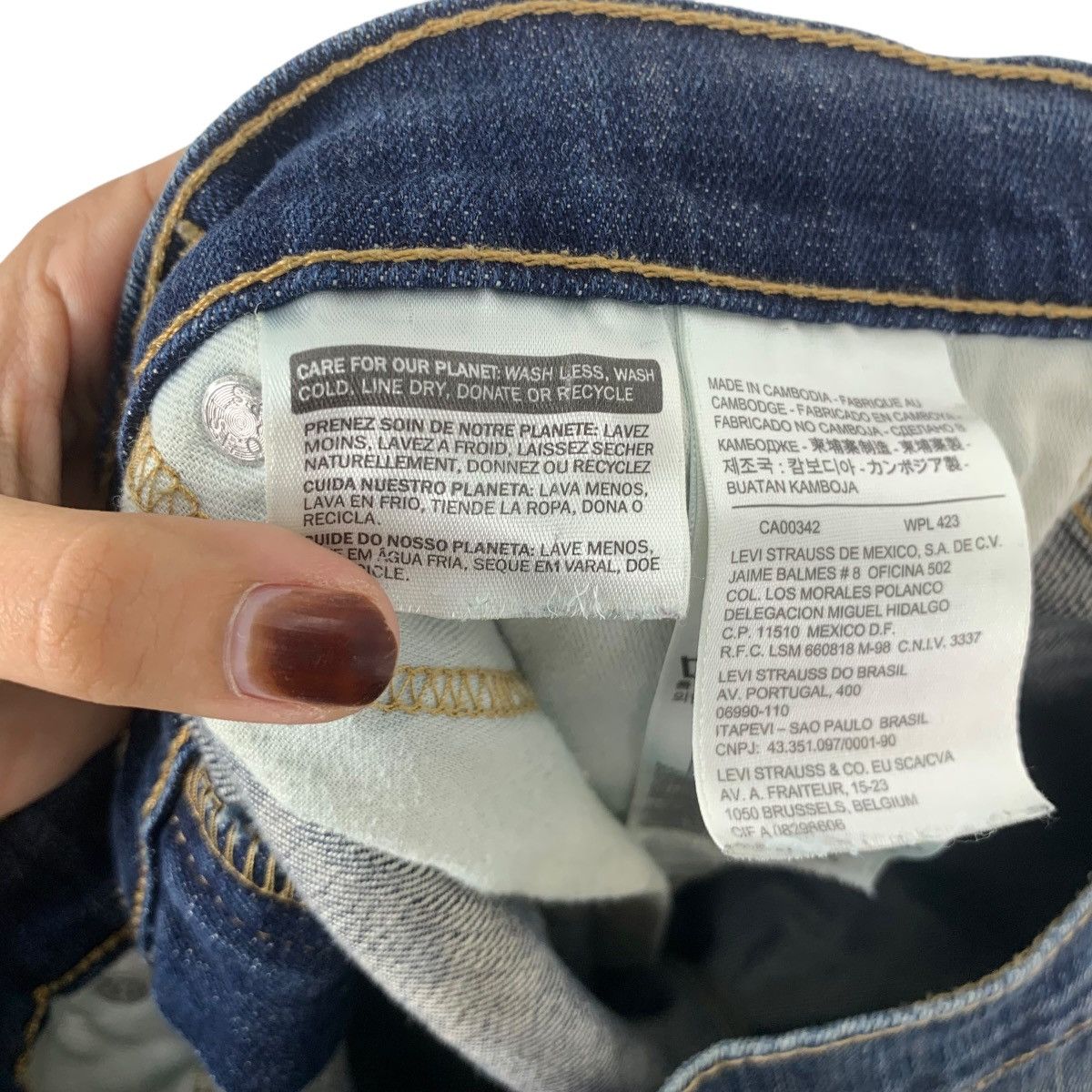 Levi's Vintage LEVIS STRAUSS USA Levi’s 511 Slim Cut Jeans Denim Size 30" / US 8 / IT 44 - 11 Thumbnail
