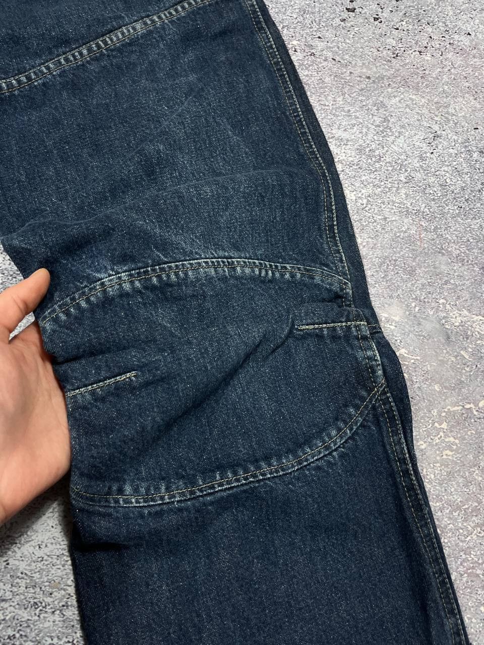 G-Star G-Star Raw Denim Elwood 5620 fit double knee blue jeans Size US 31 - 9 Thumbnail