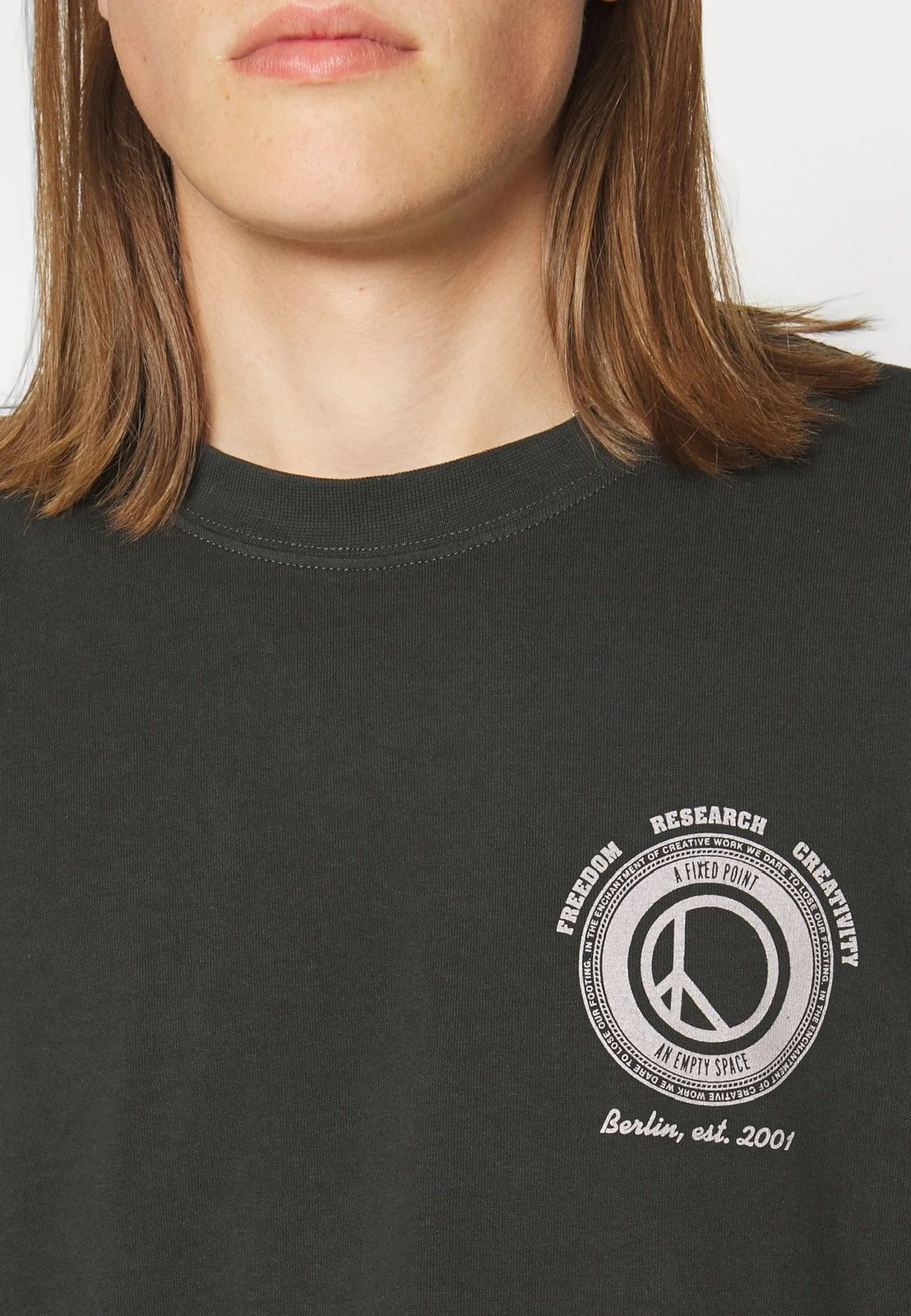032c !DS! FW23 032c "Repetirion" Local Boxy Black Long Sleeve Size US L / EU 52-54 / 3 - 10 Thumbnail