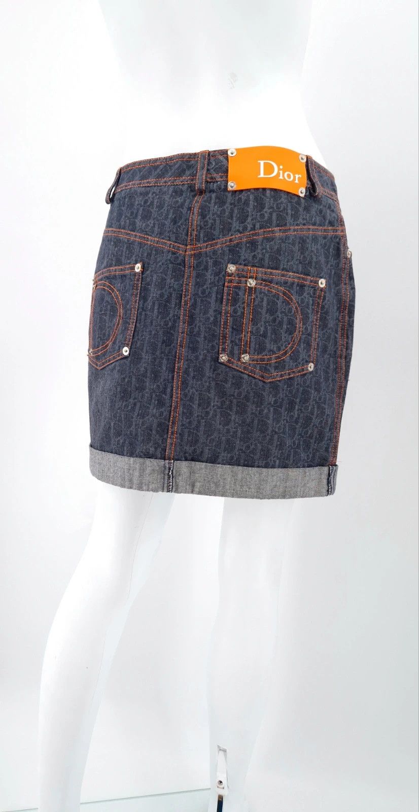 Dior Dior by Galliano Mini Skirt Size 27" / US 4 / IT 40 - 5 Thumbnail