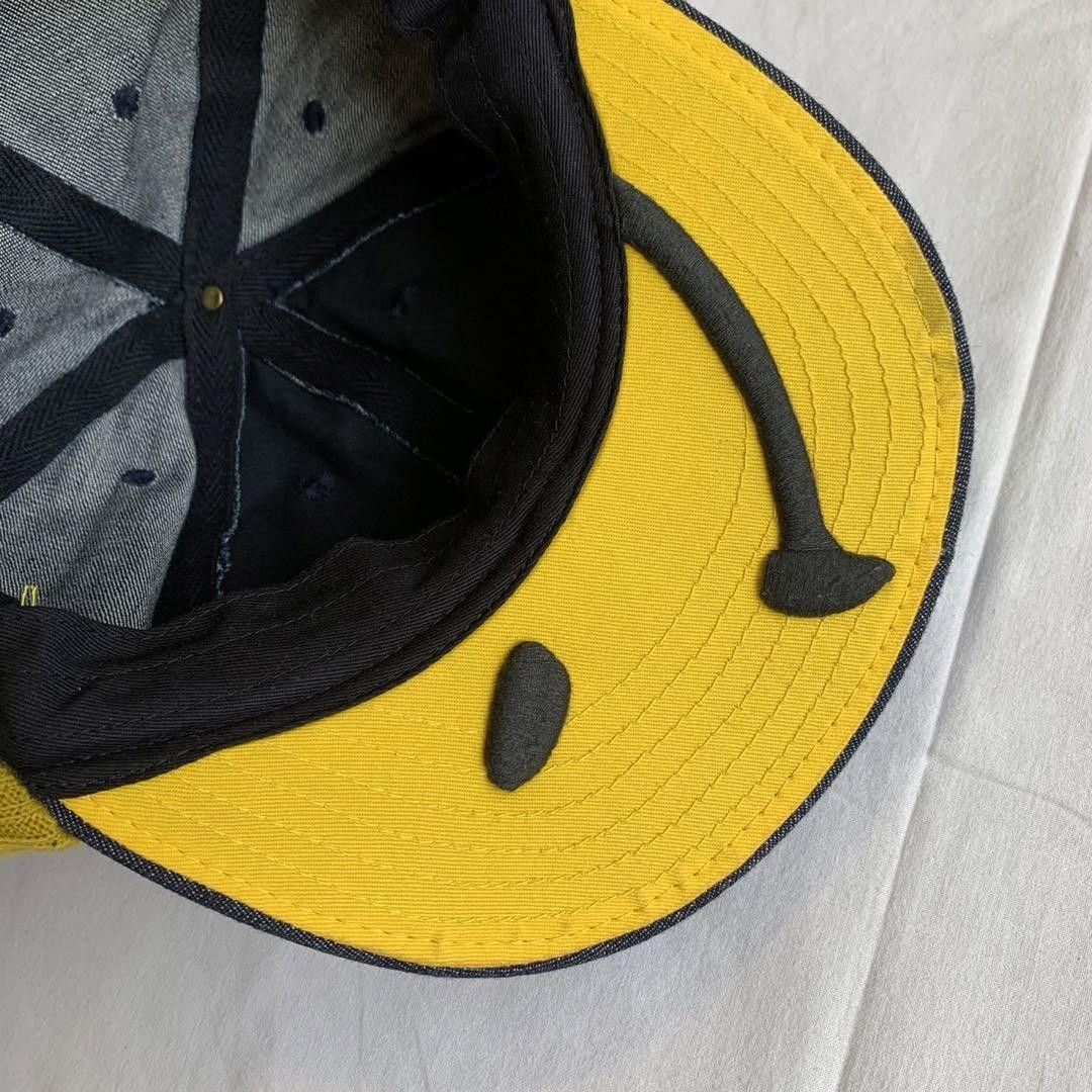 Kapital kapital smile design denim cap Size ONE SIZE - 7 Thumbnail