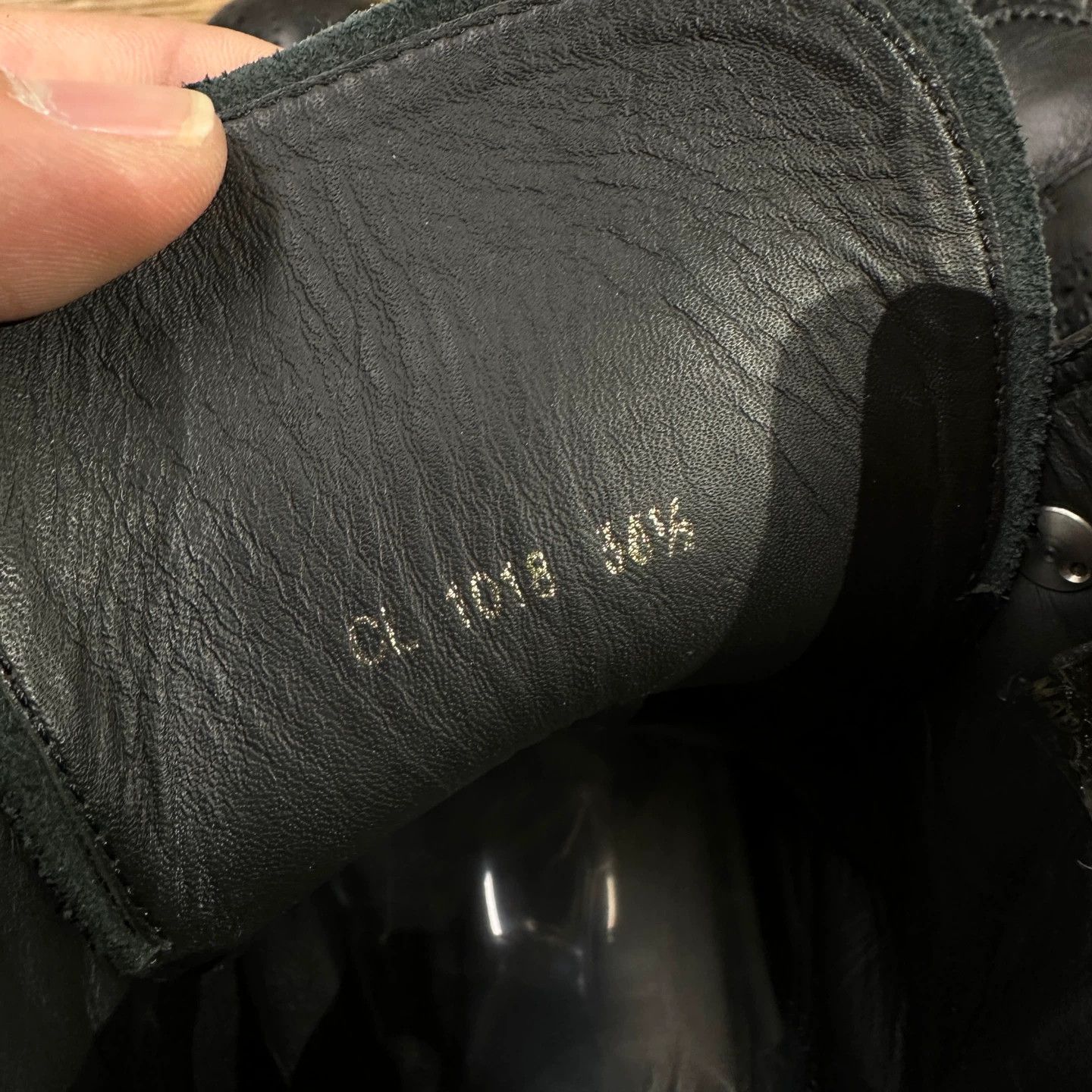 Christian Dior Monsieur Dior mar79 CD embossed combat boots 36.5 EU Size US 6 / IT 36 - 7 Thumbnail