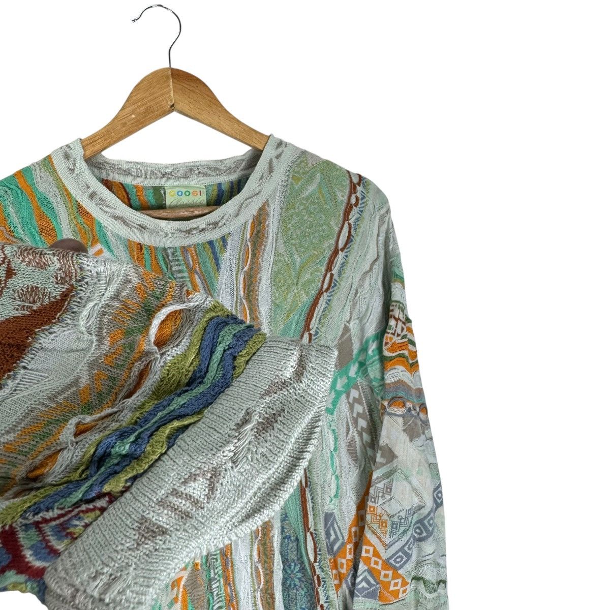 Coogi ☀️COOGI CLASSIC PURE SILK KNIT SWEATER Size US S / EU 44-46 / 1 - 5 Thumbnail