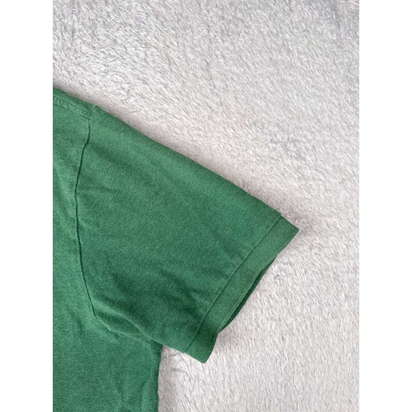 Ralph Lauren VINTAGE Ralph Lauren Polo Shirt 2XB Green 100% Cotton Short Sleeve Big & Tall Men Polo Shirt Size US XXL / EU 58 / 5 - 2 Thumbnail
